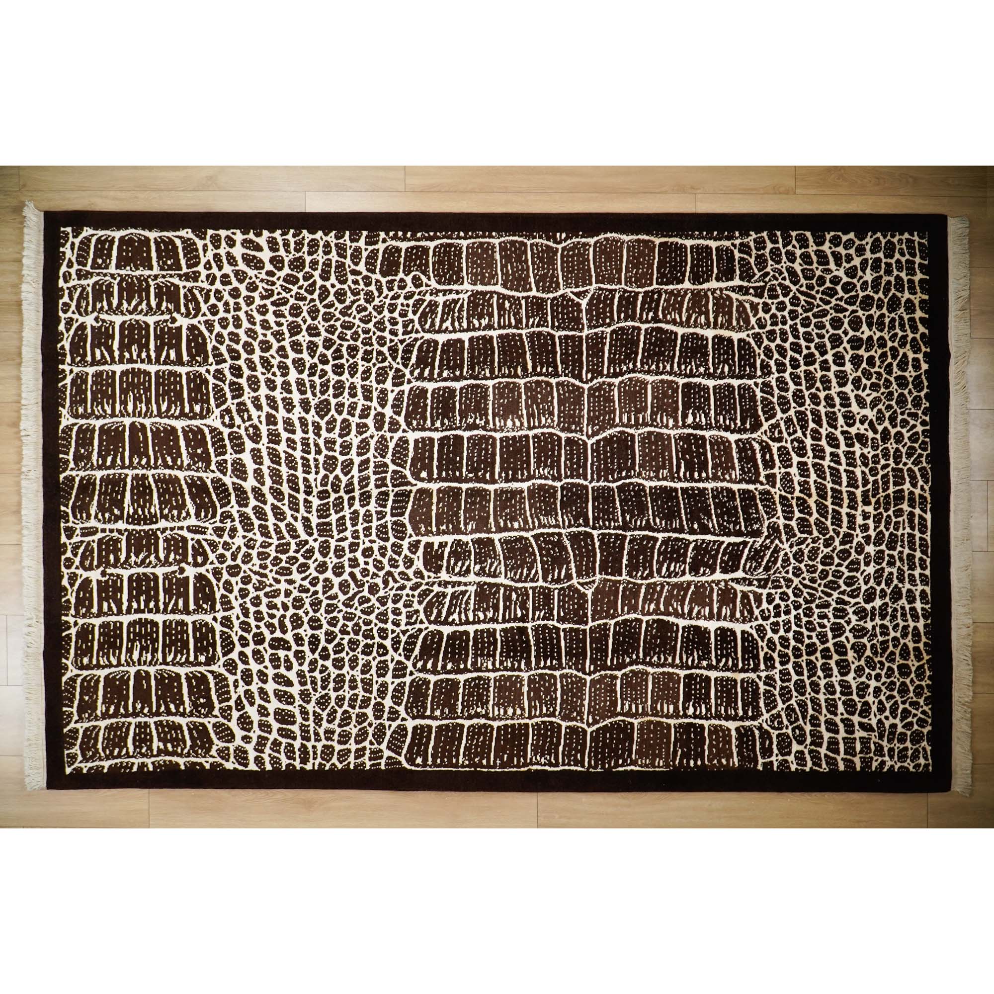 Geometric Design Hand Woven Carpet