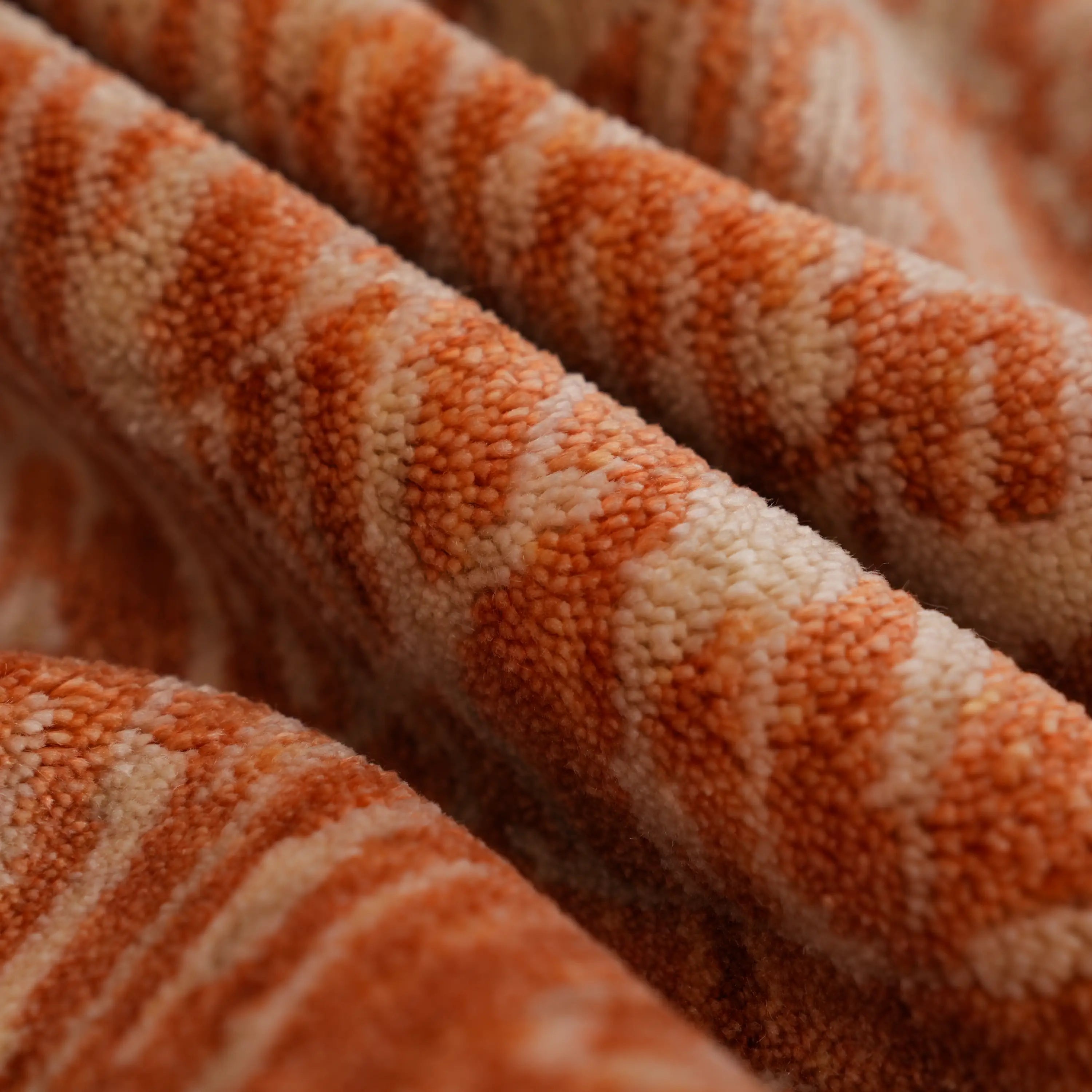 Günyolu Serisi Kemaliye Karanlık Kanyon Desenli Terra Tezgah Dokuma Doğal Halı