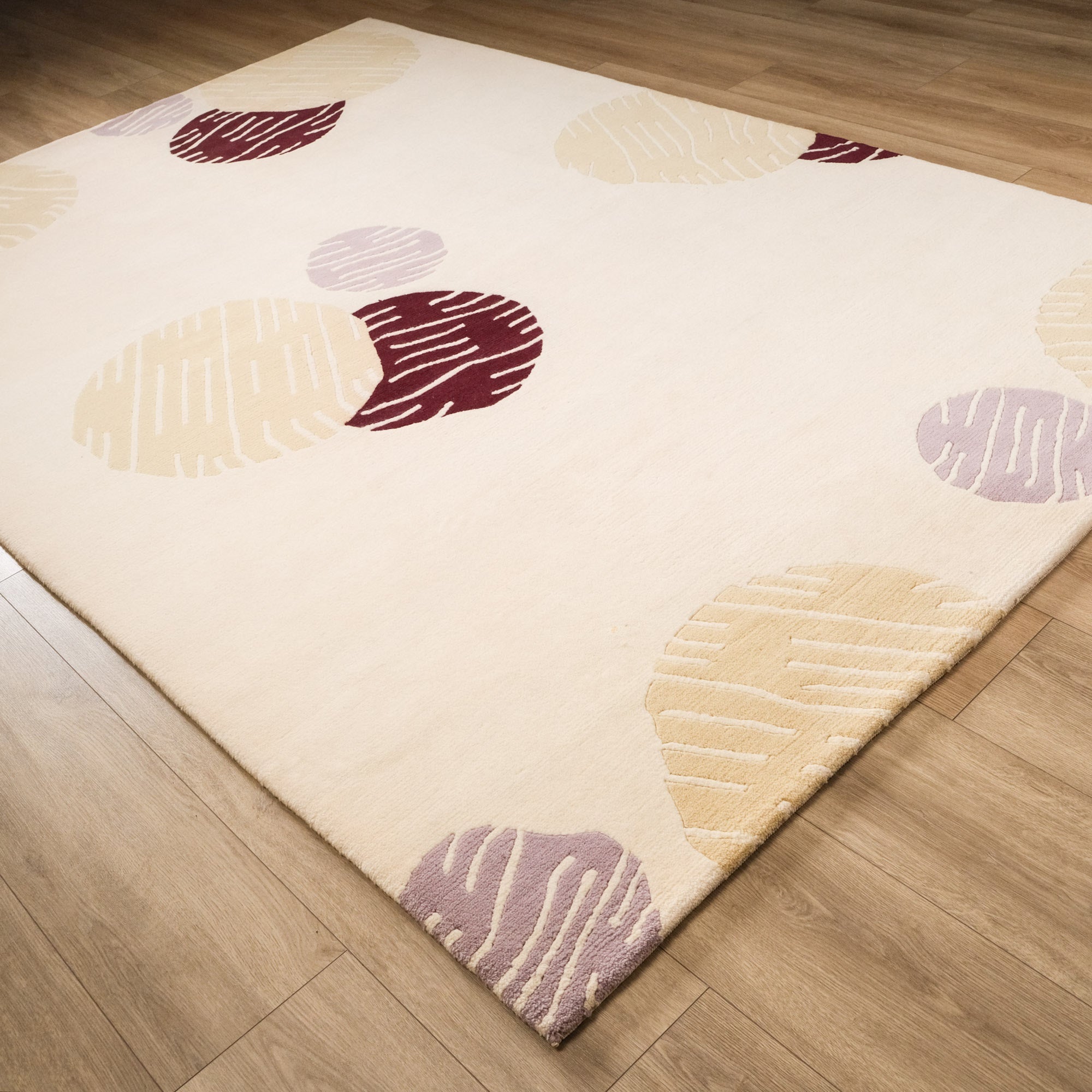 Geometric Patterned Hand Woven Carpet