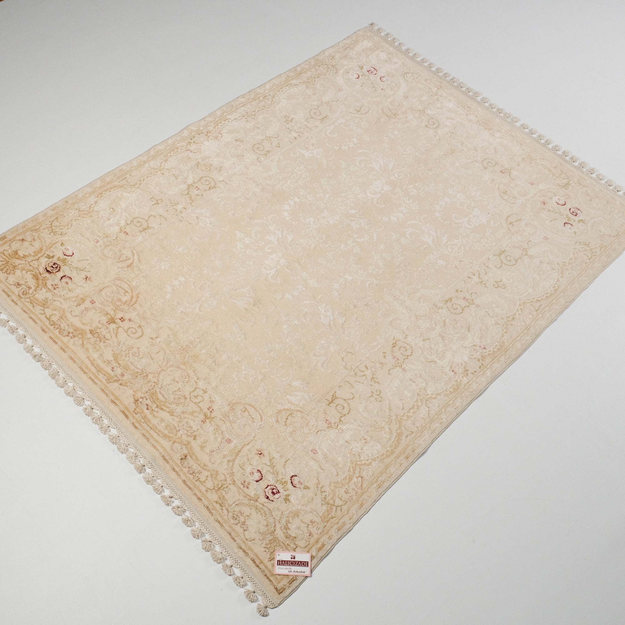 Hanzâde Serisi Çiçek Desenli El Dokuma Halı