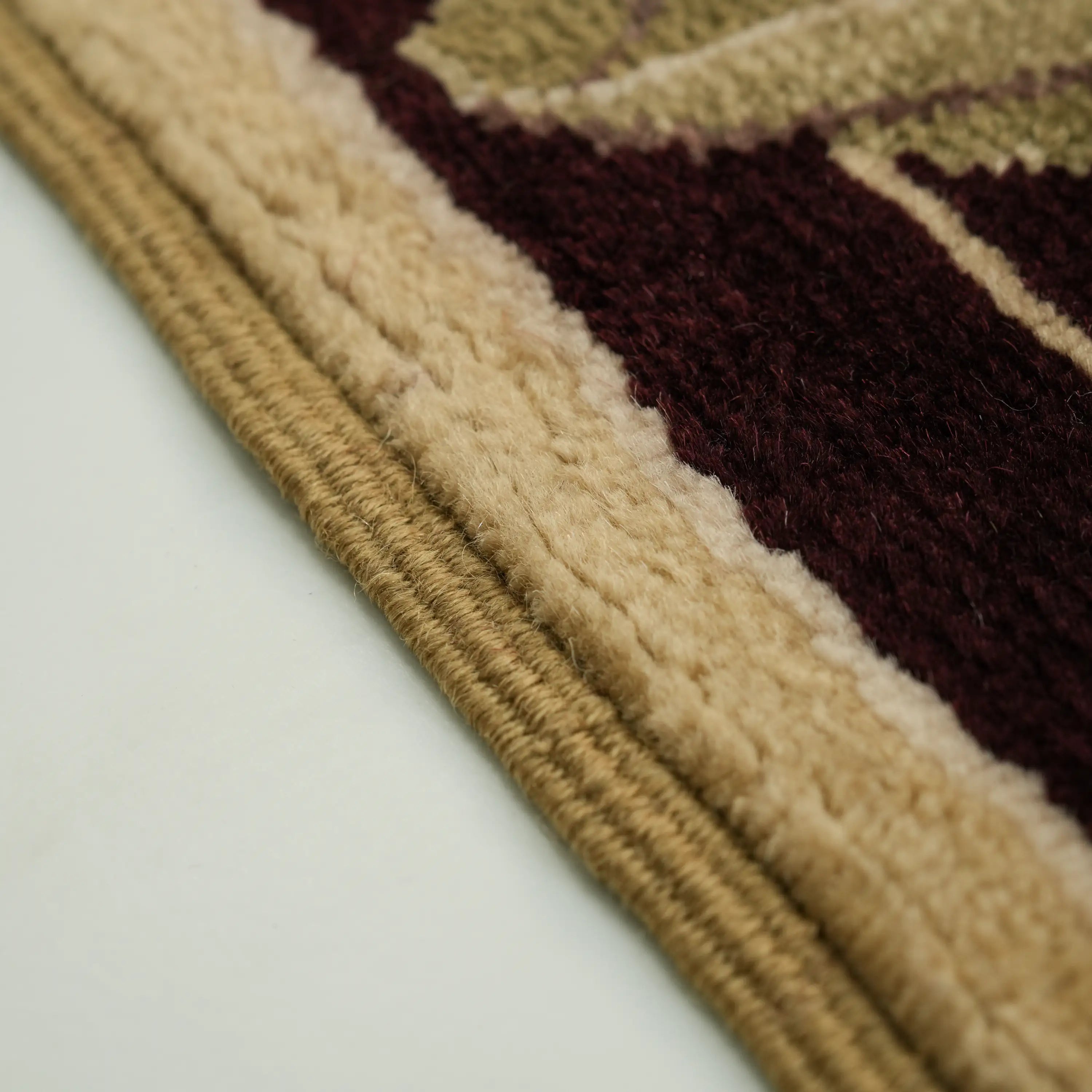 Harem Serisi El Dokuma Uşak Desenli Bej Yün Halı