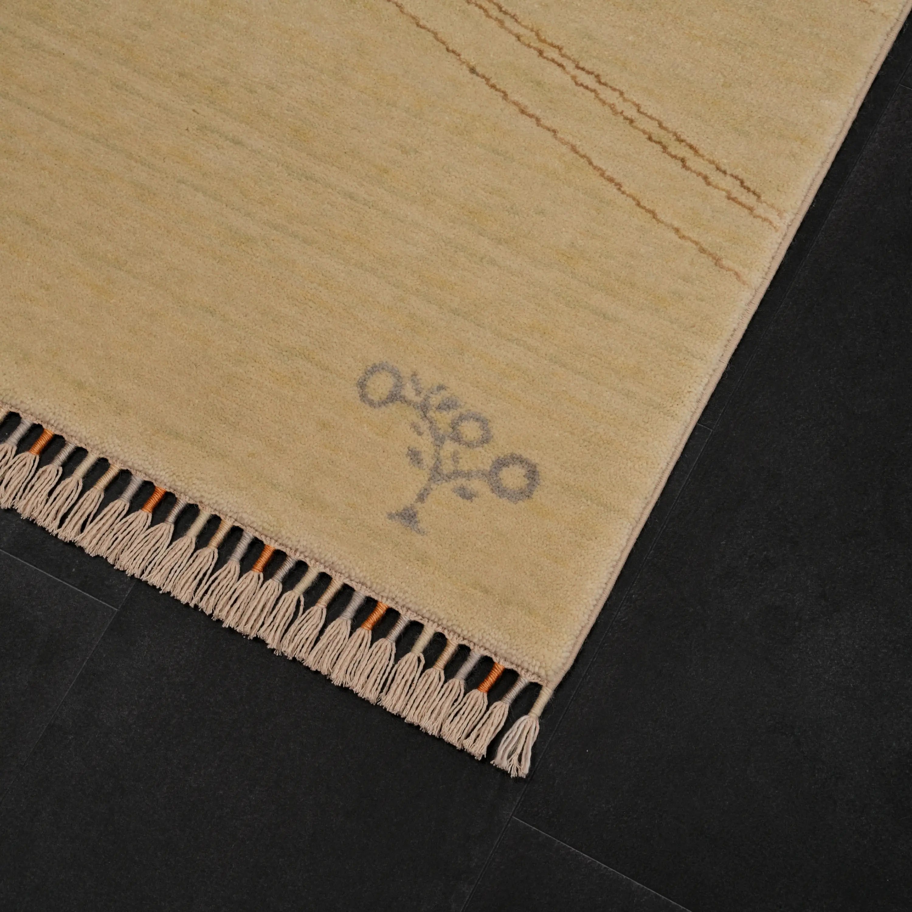 Hatıl Serisi Dünya Desenli Doğal Yün Tezgah Dokuma Halı