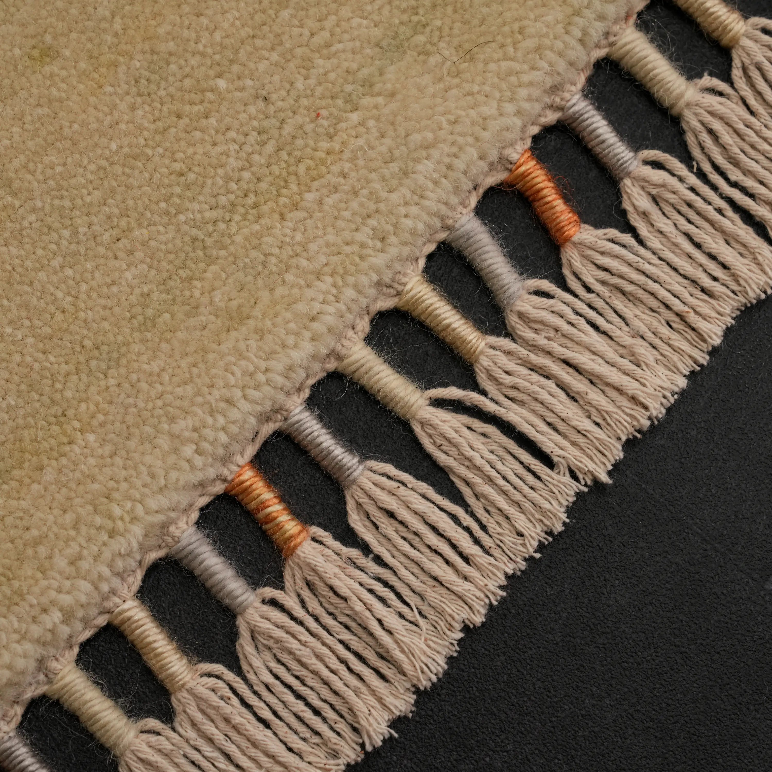 Hatıl Serisi Dünya Desenli Doğal Yün Tezgah Dokuma Halı