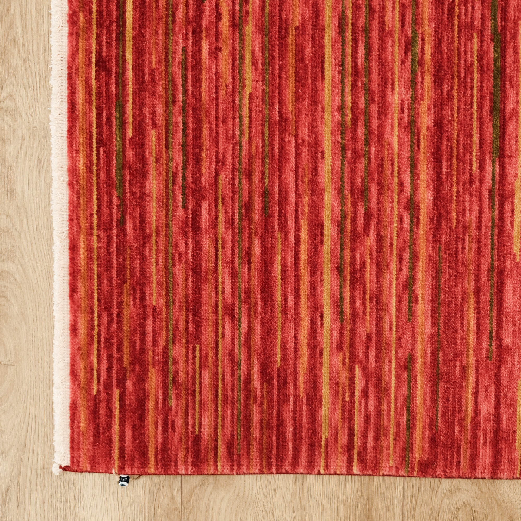 Heritage Series Striped Pattern Terra Loom-Woven Rug