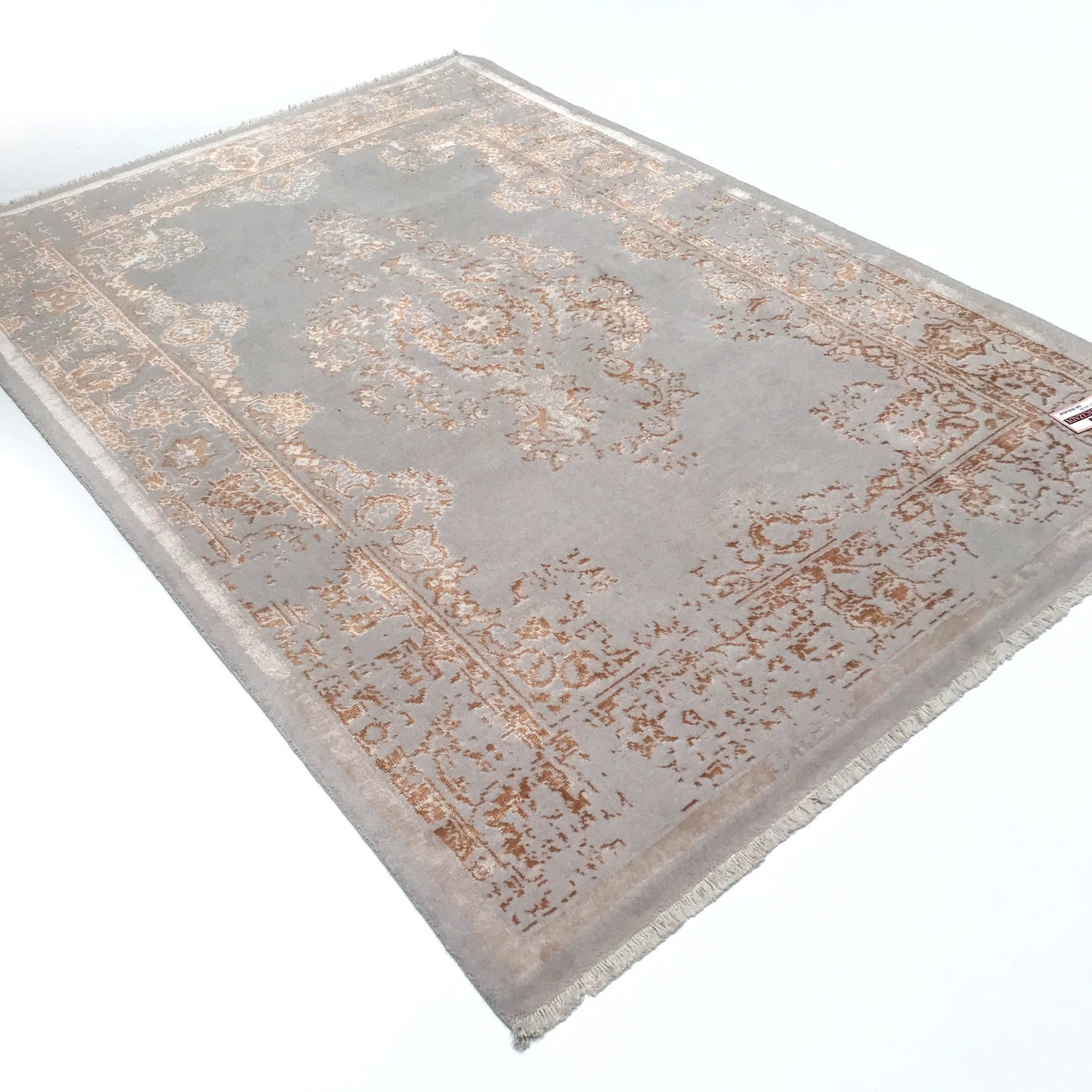 Heritage Serisi Tezgah Dokuma Vintage Desenli Bakır Halı