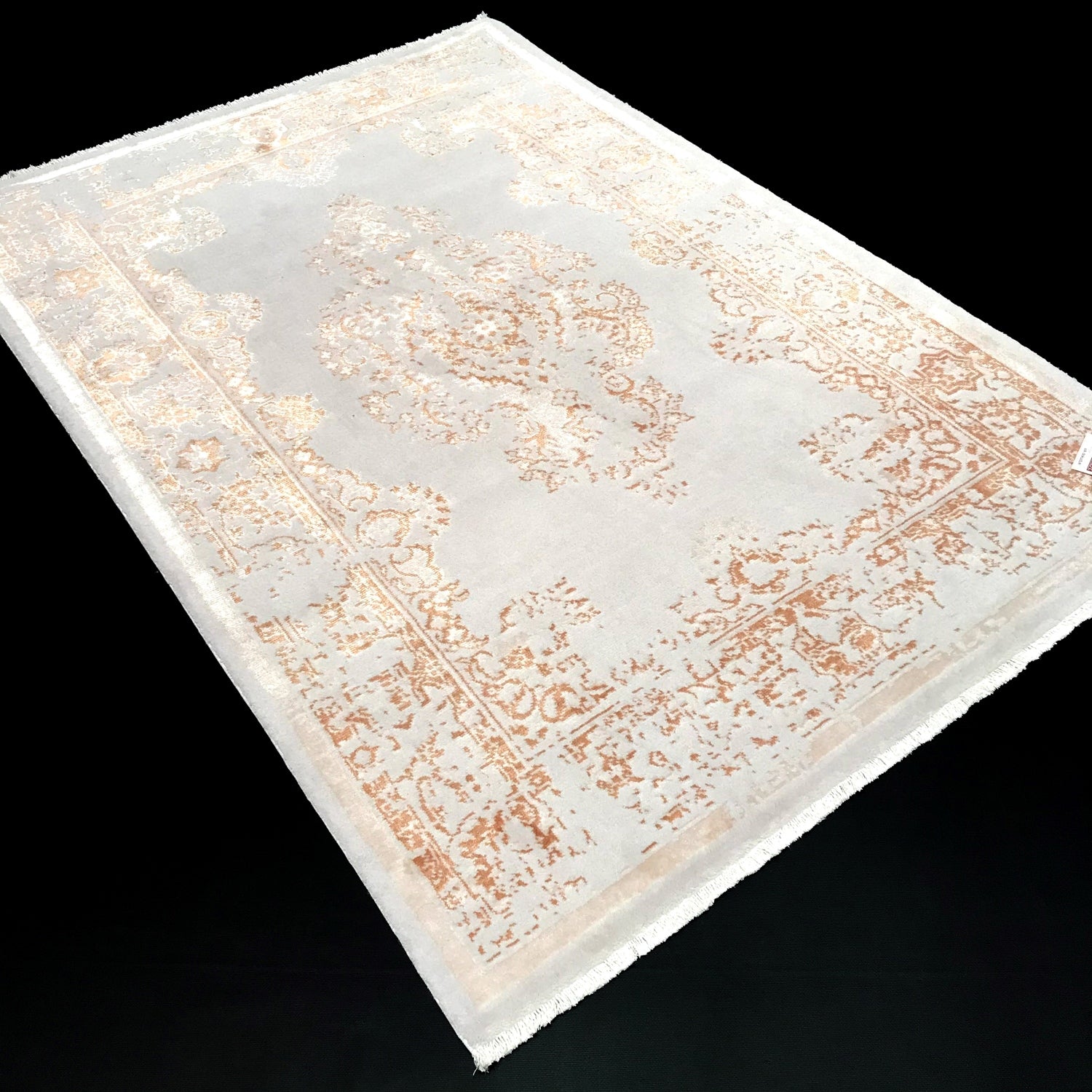 Heritage Serisi Tezgah Dokuma Vintage Desenli Bakır Halı