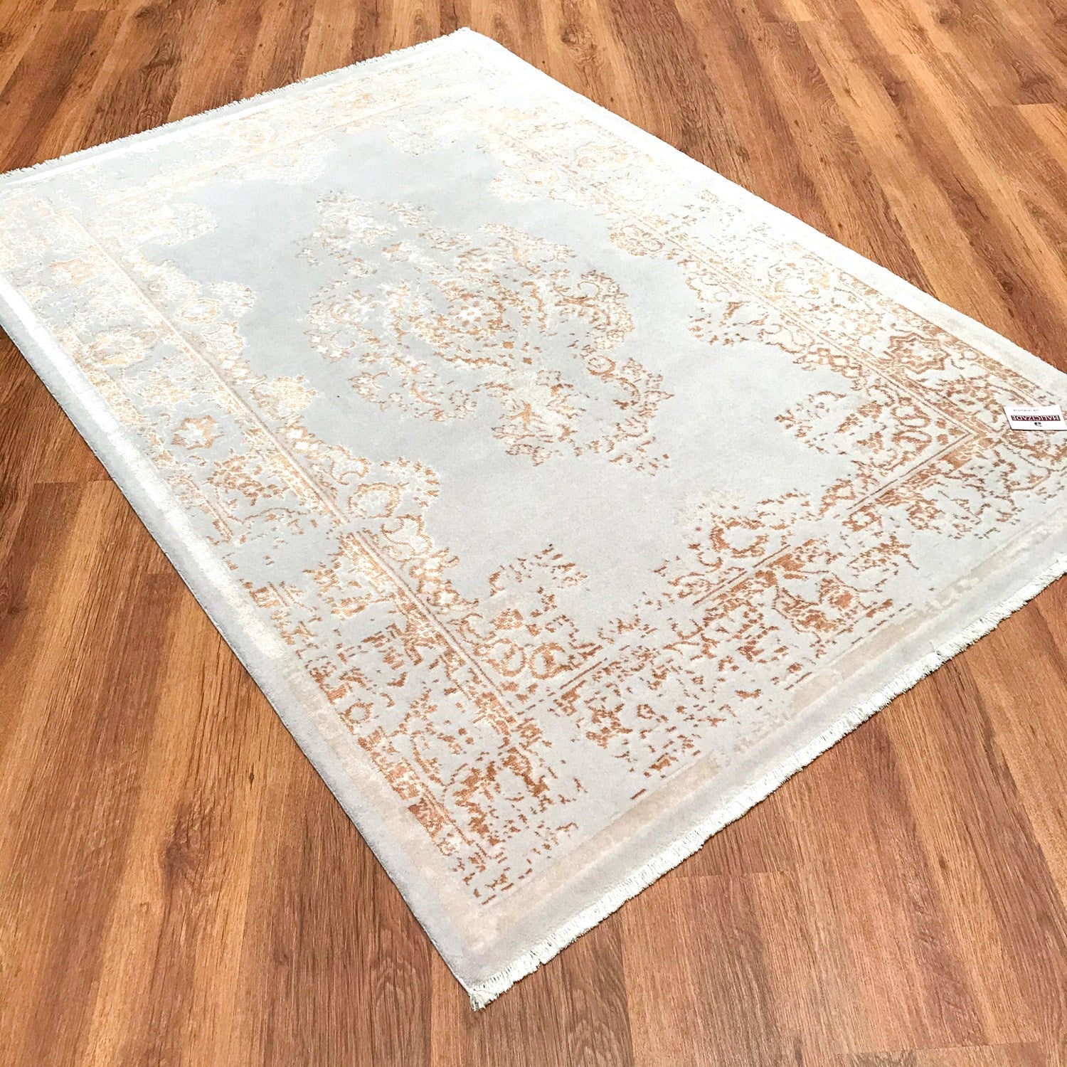 Heritage Serisi Tezgah Dokuma Vintage Desenli Bakır Halı