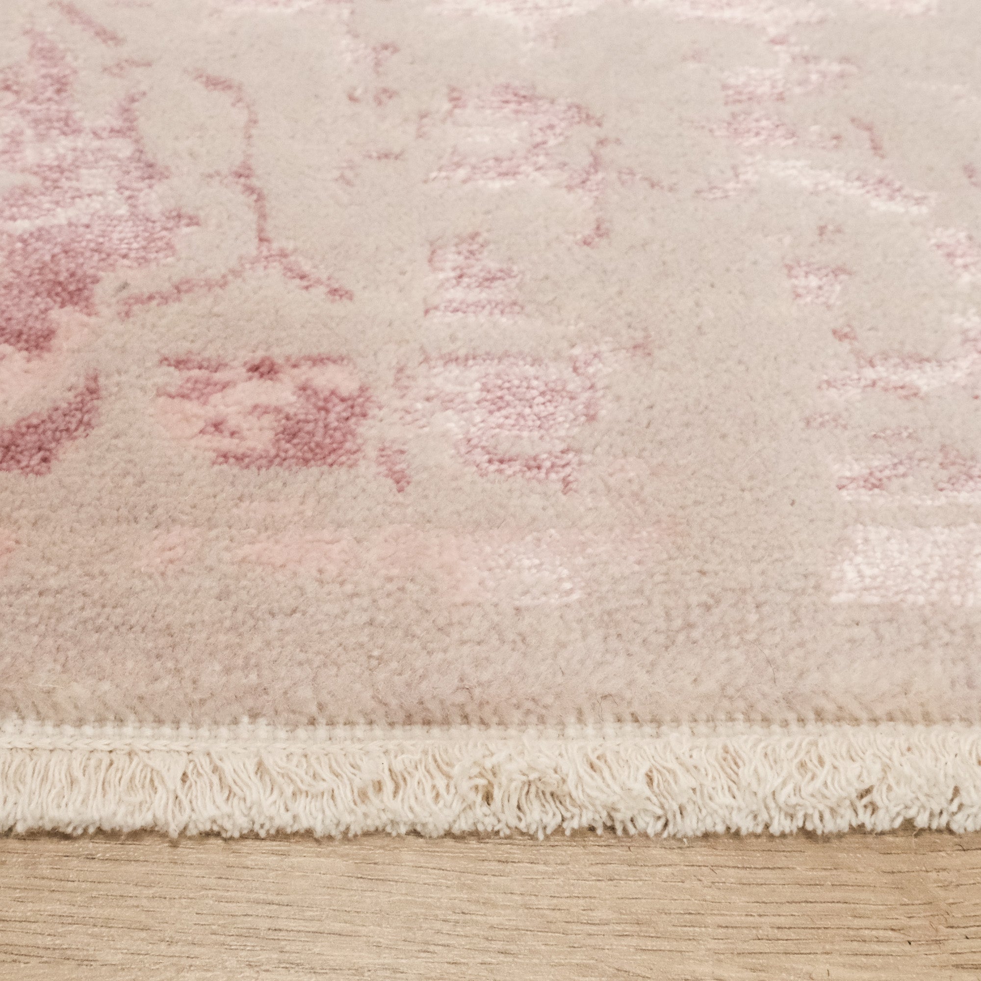 Heritage Serisi Vintage Pembe Tezgah Dokuma Halı