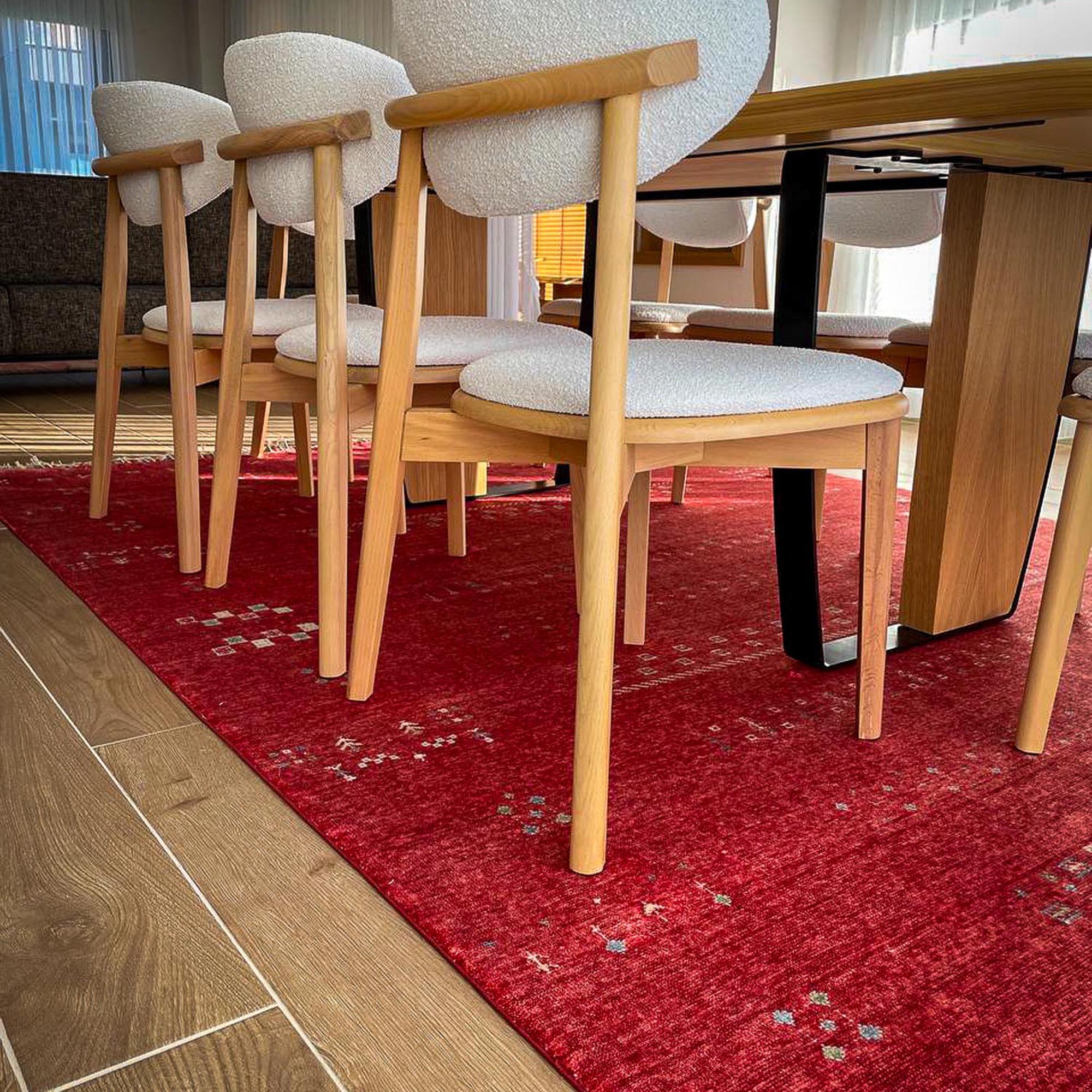 Zara Series Authentic Patterned Loom-Woven Rug