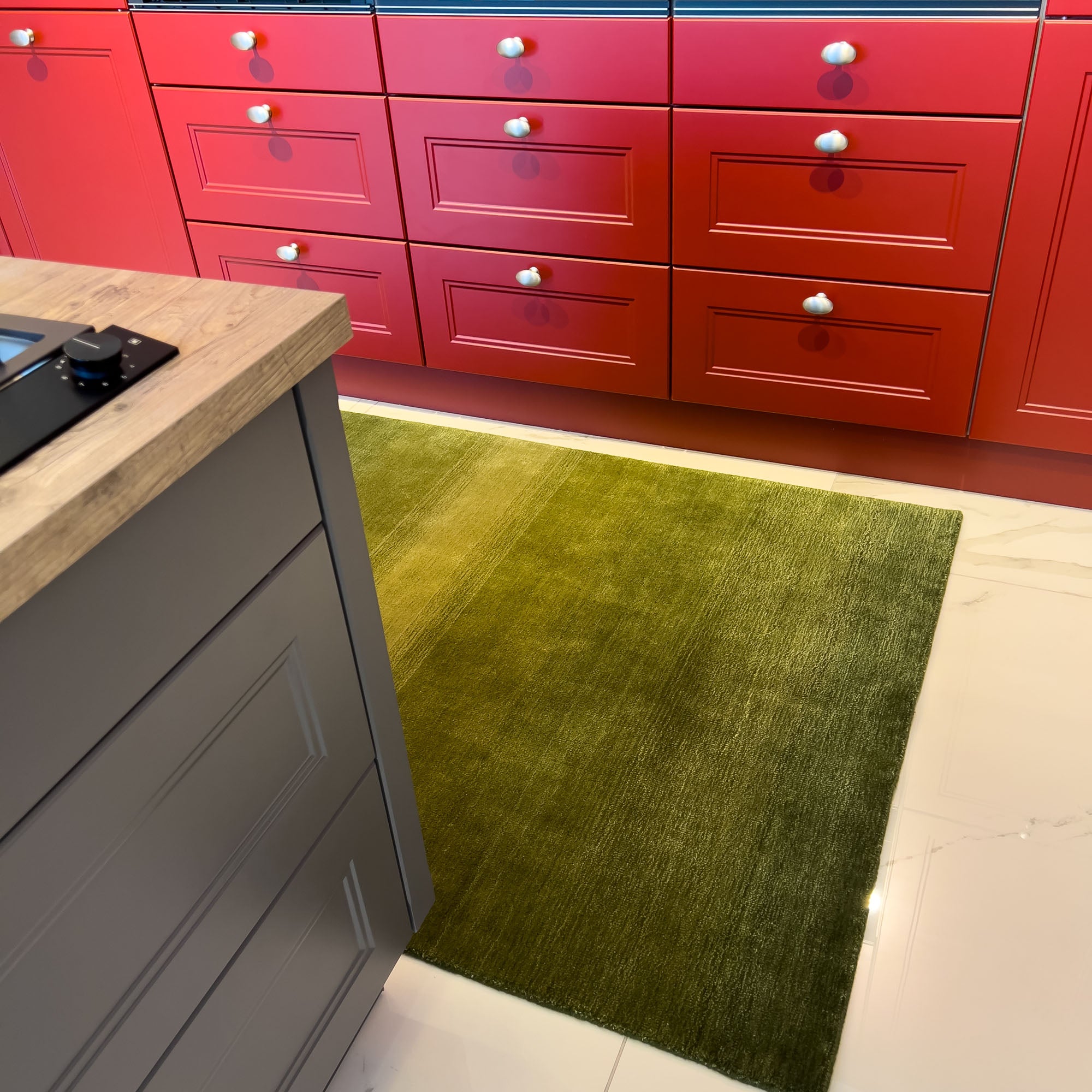 Focus Series Plain Design Hand Woven Carpet