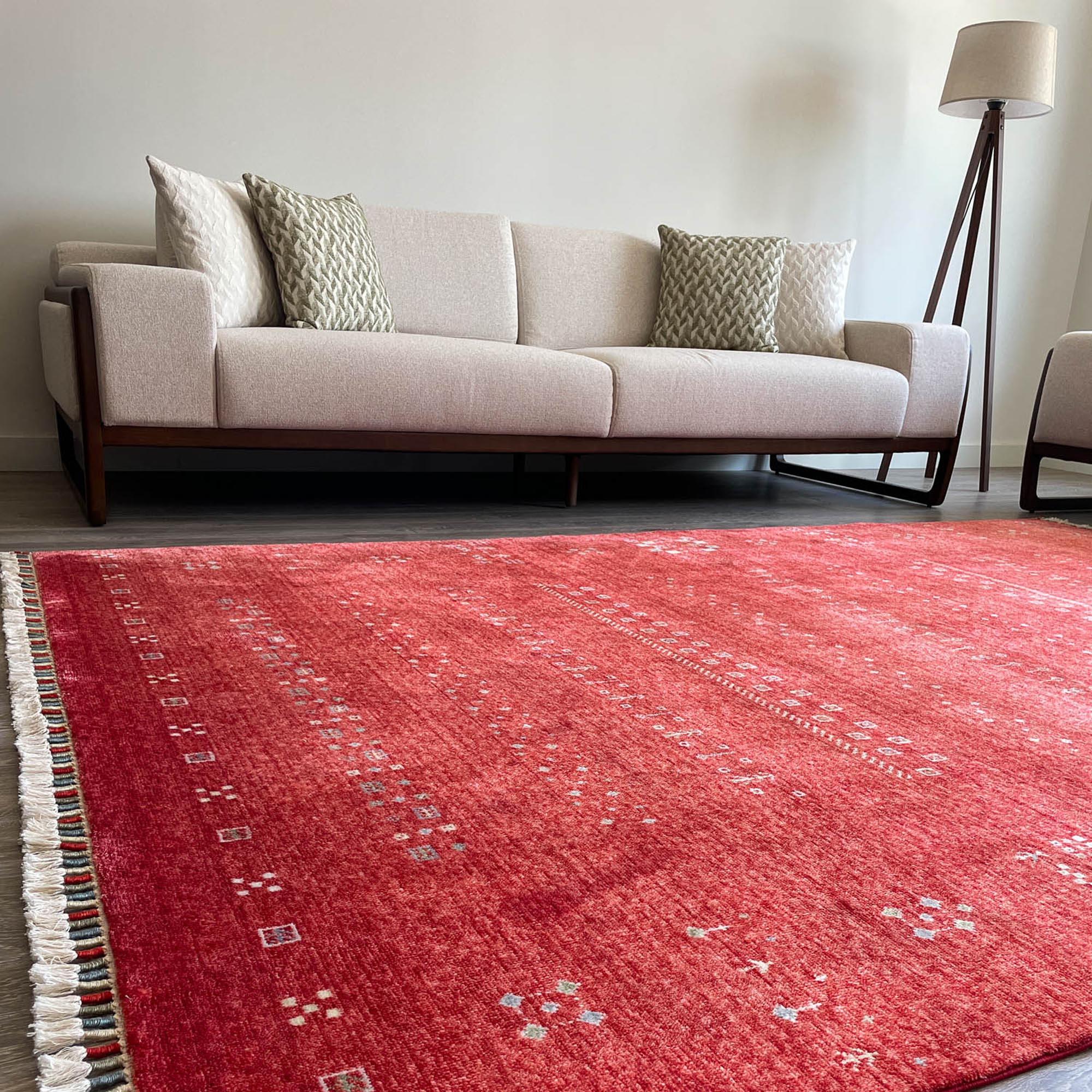 Zara Series Authentic Patterned Loom-Woven Rug