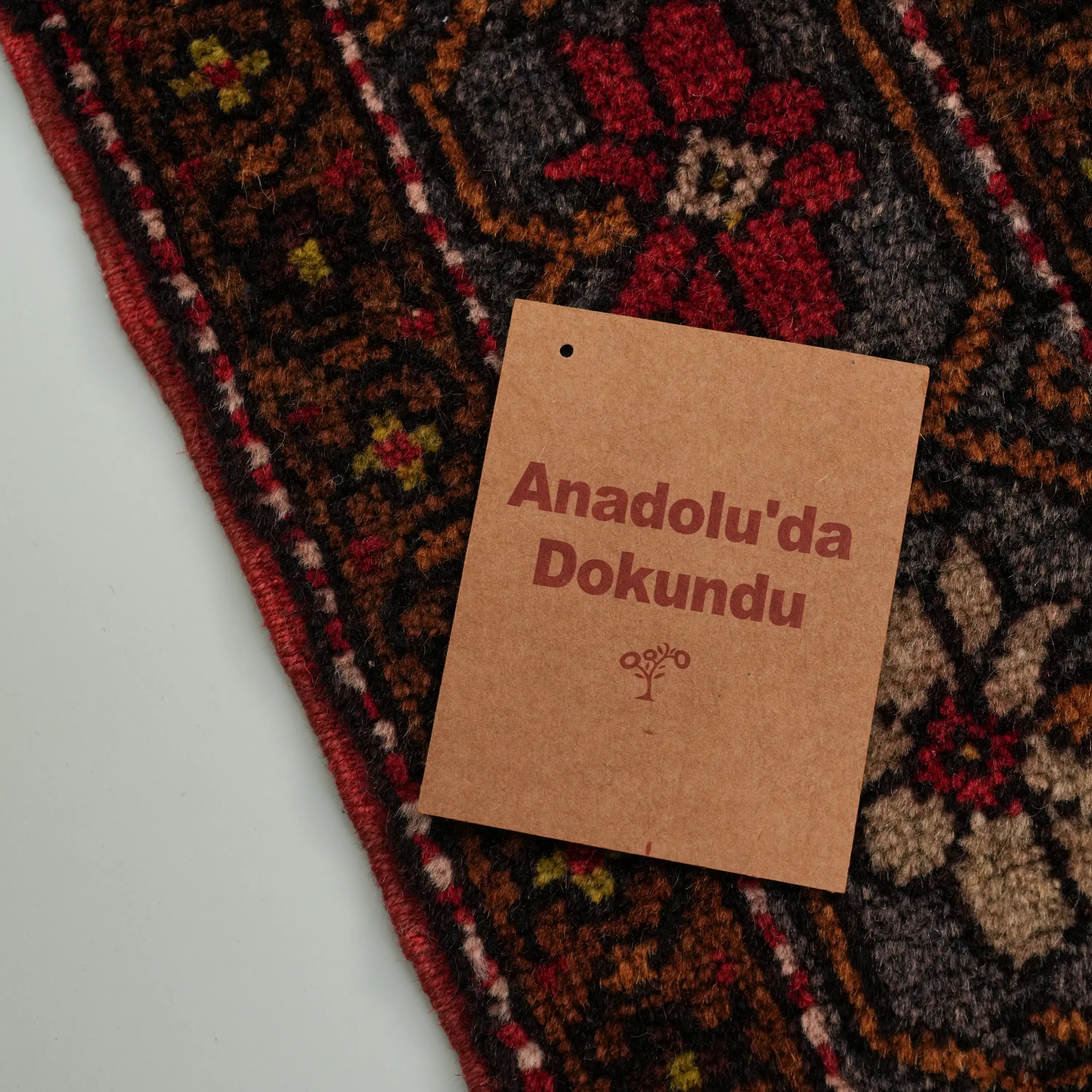 Second Hand Kirmen Handwoven Natural Dye Nevşehir Derinkuyu Carpet