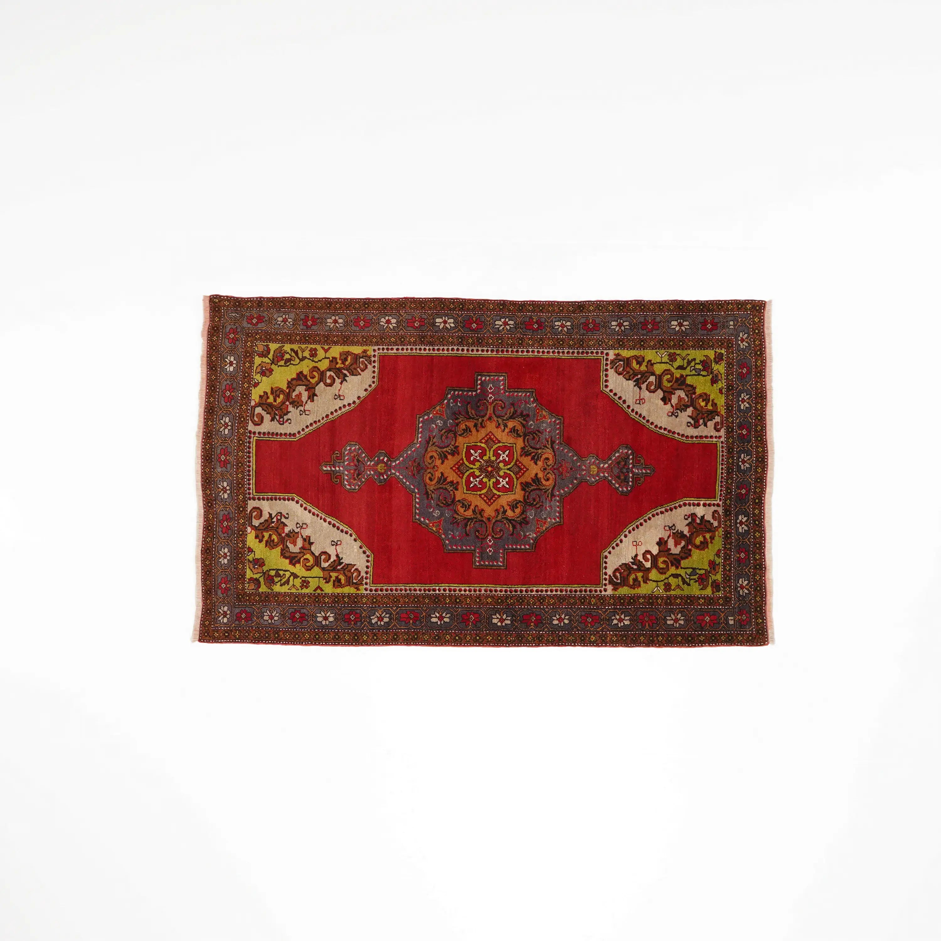 Second Hand Kirmen Handwoven Natural Dye Nevşehir Derinkuyu Carpet