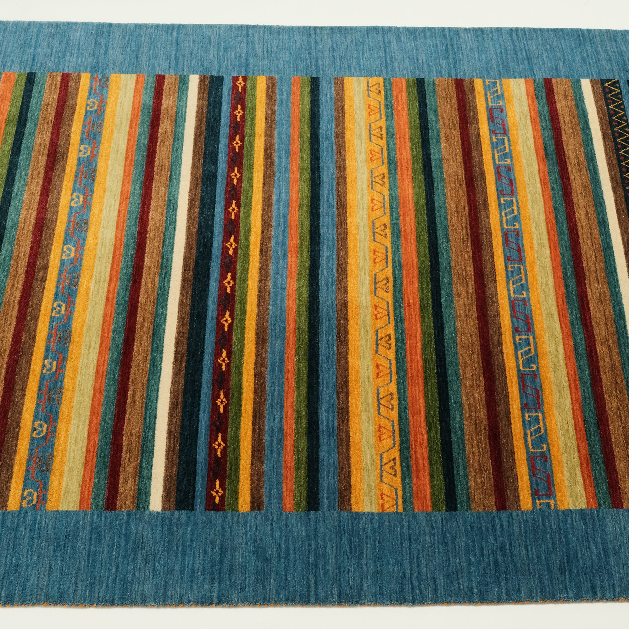 Carnival Series Shawl Design Hand Woven Carpet