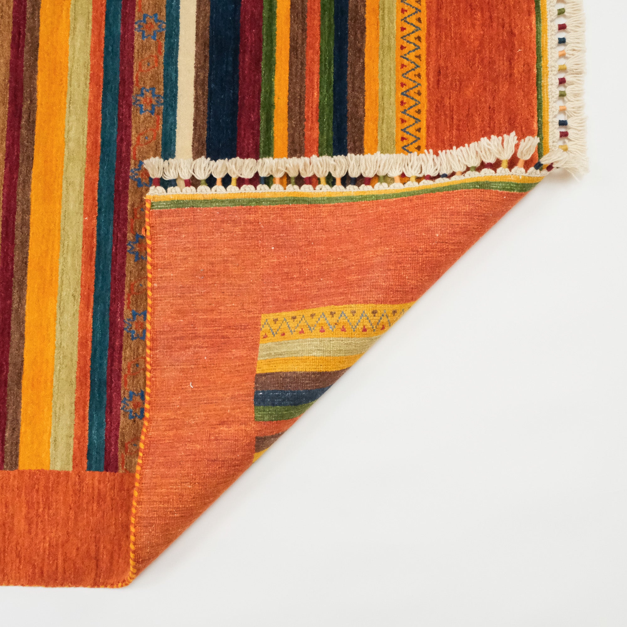 Carnival Series Shawl Design Hand Woven Carpet