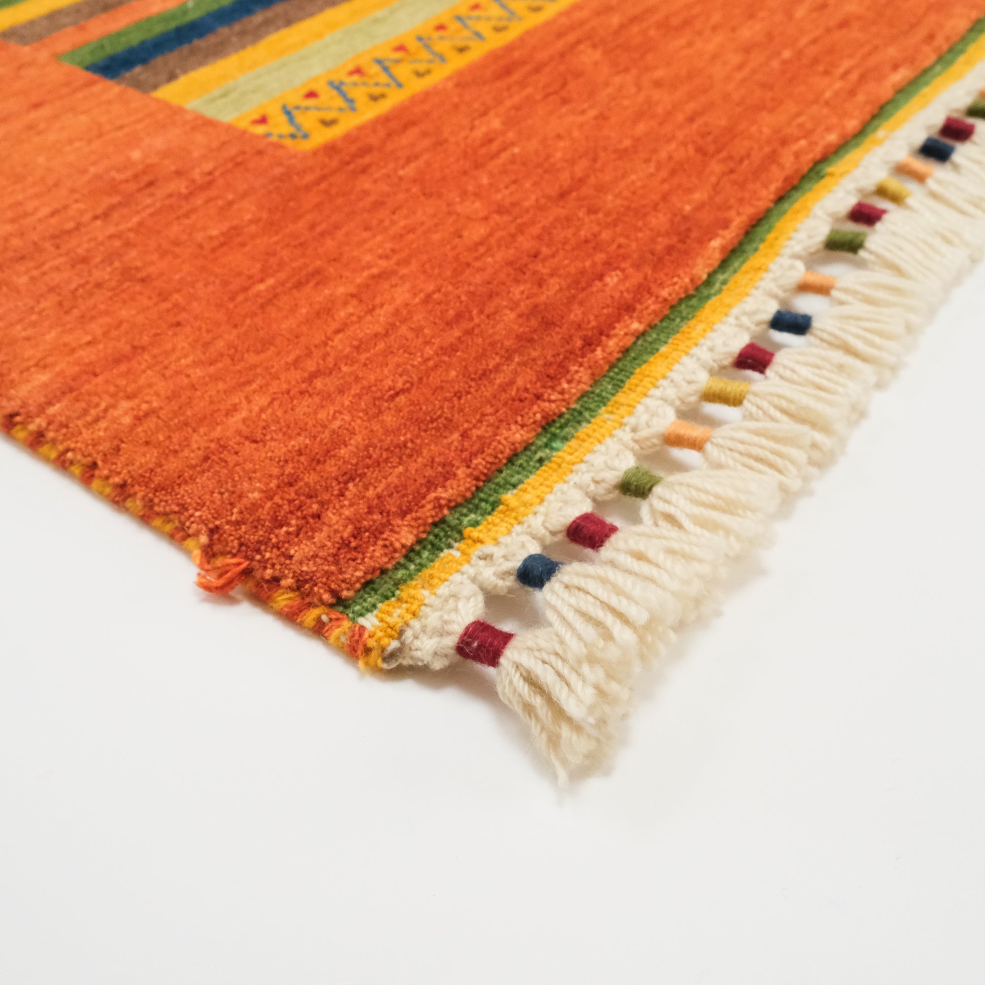 Carnival Series Shawl Design Hand Woven Carpet