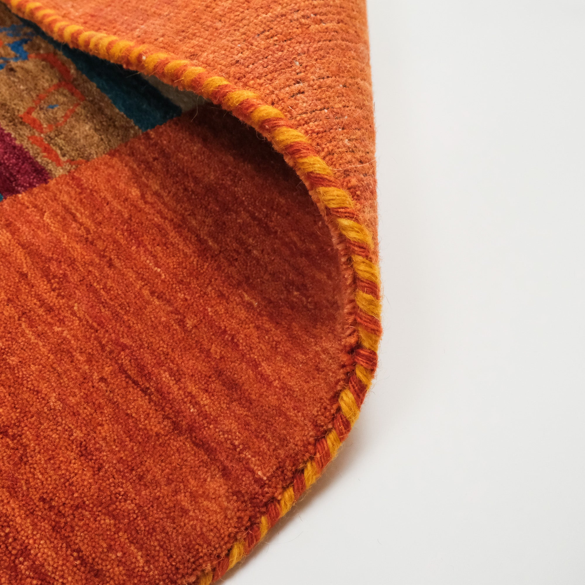 Carnival Series Shawl Design Hand Woven Carpet