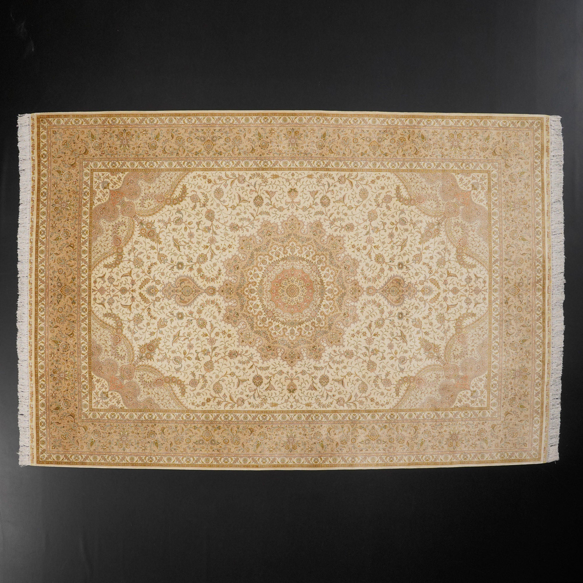 Frame Design Hand Woven Carpet