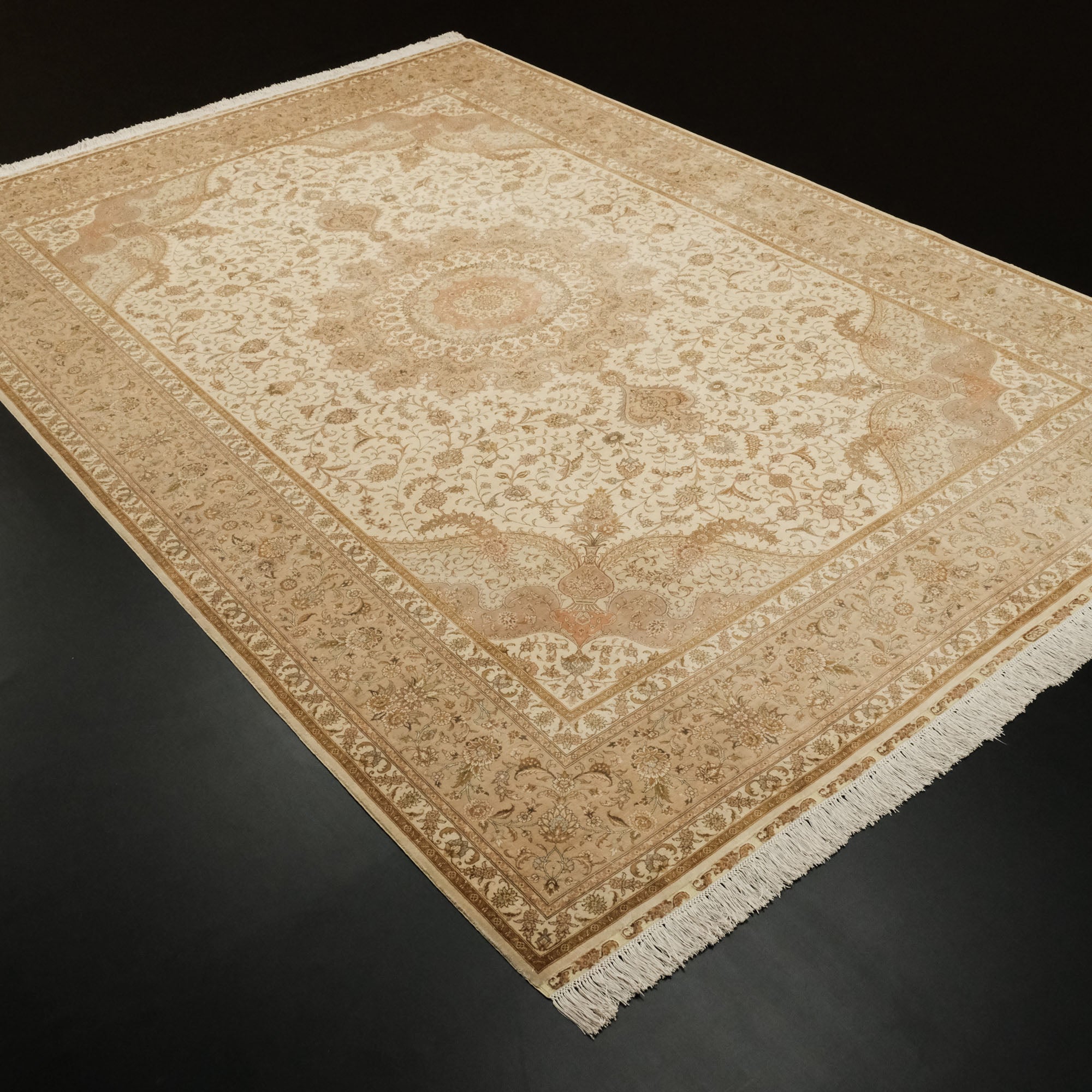 Frame Design Hand Woven Carpet