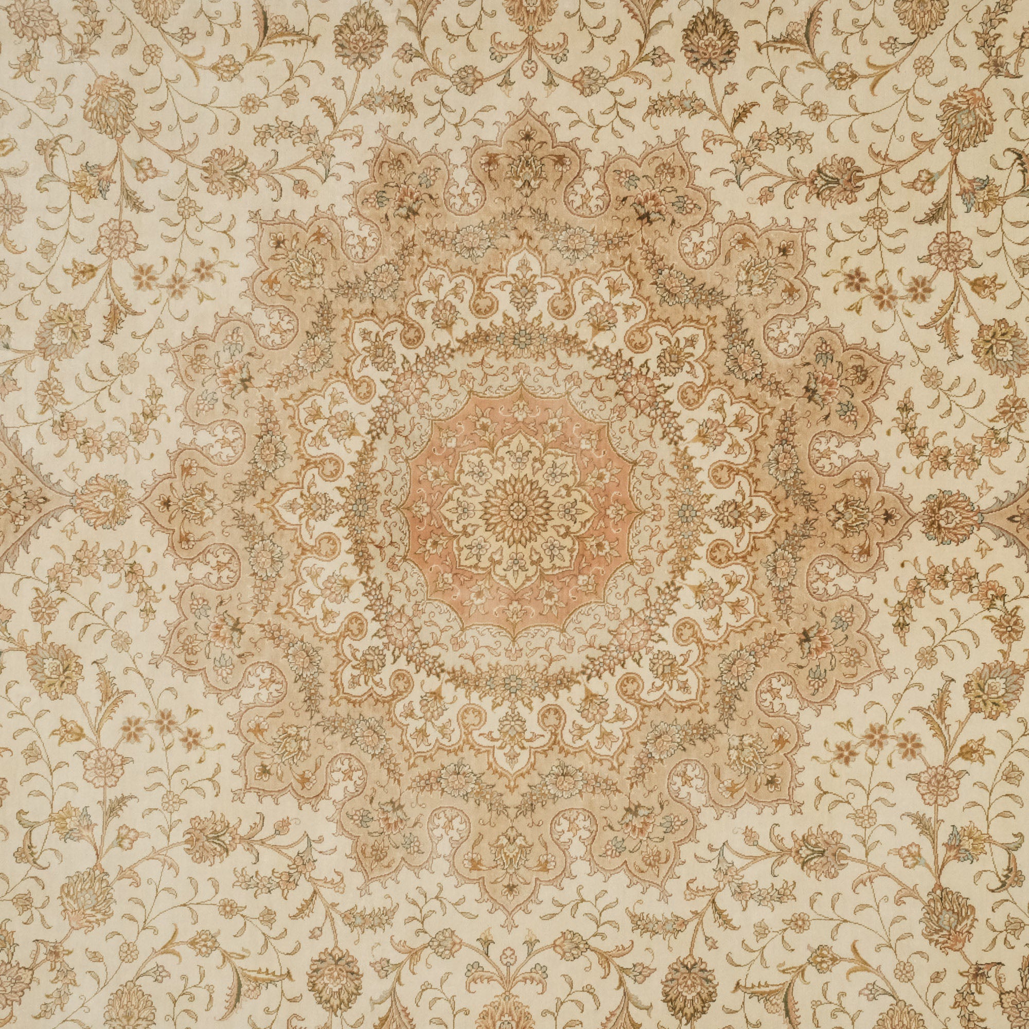 Frame Design Hand Woven Carpet