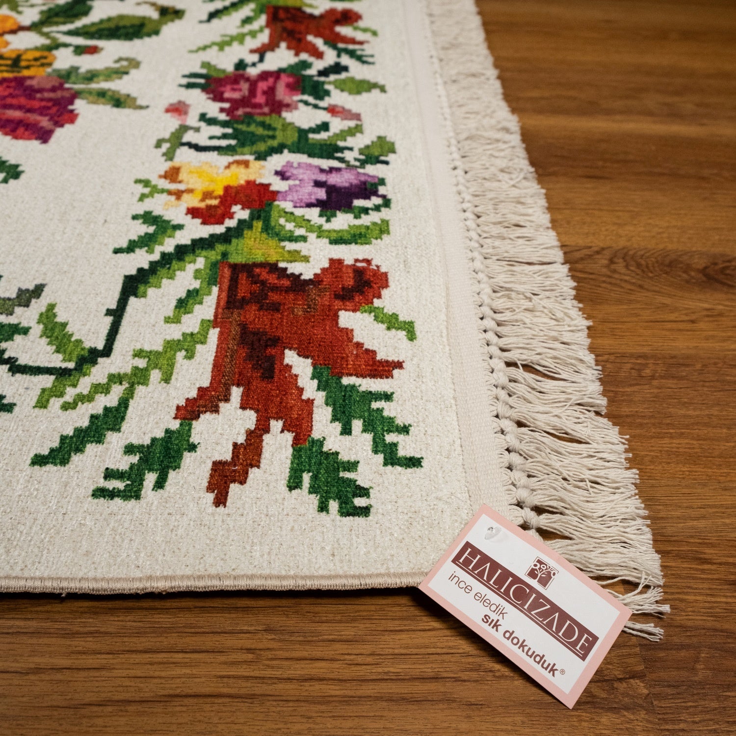 Luna Series Digital Print Karabakh Pattern Colorful Rug