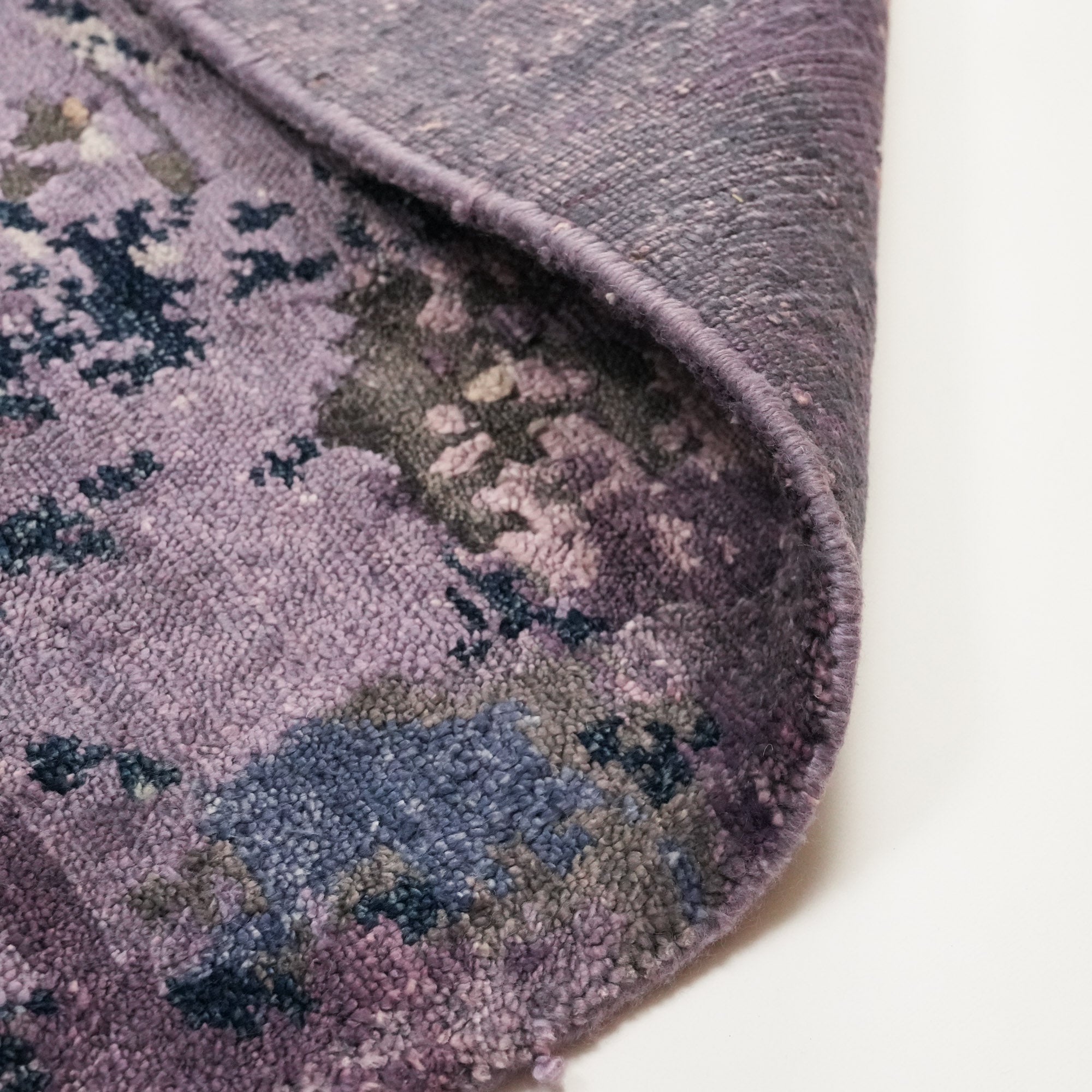 Maison Series Handwoven Abstract Pattern Bamboo Rug