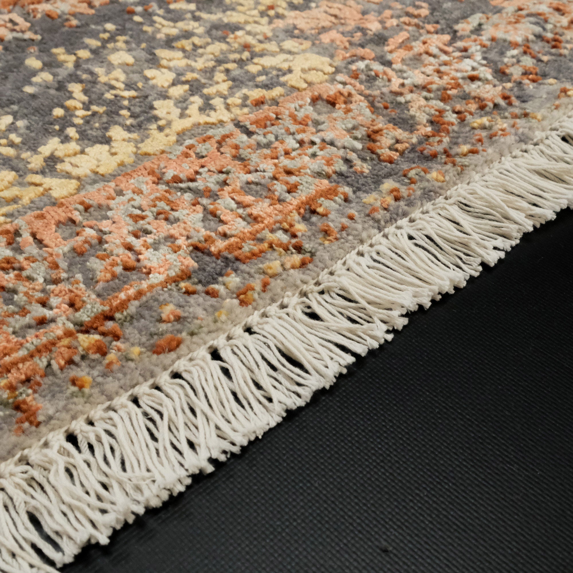 Hand Woven Vintage Copper Carpet