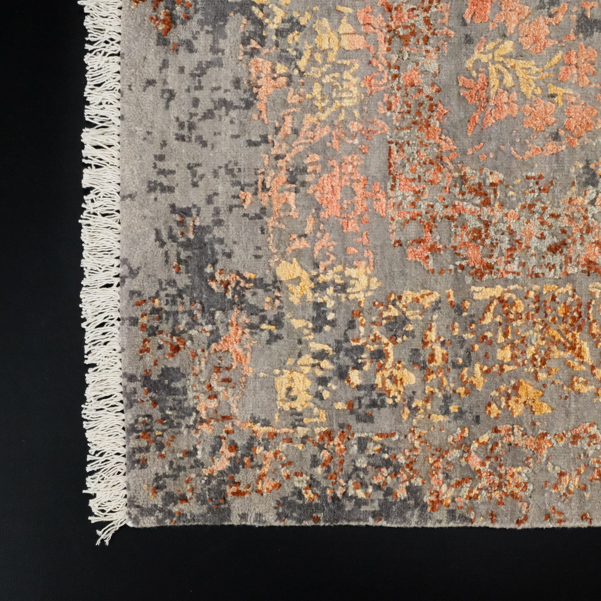 Hand Woven Vintage Copper Carpet