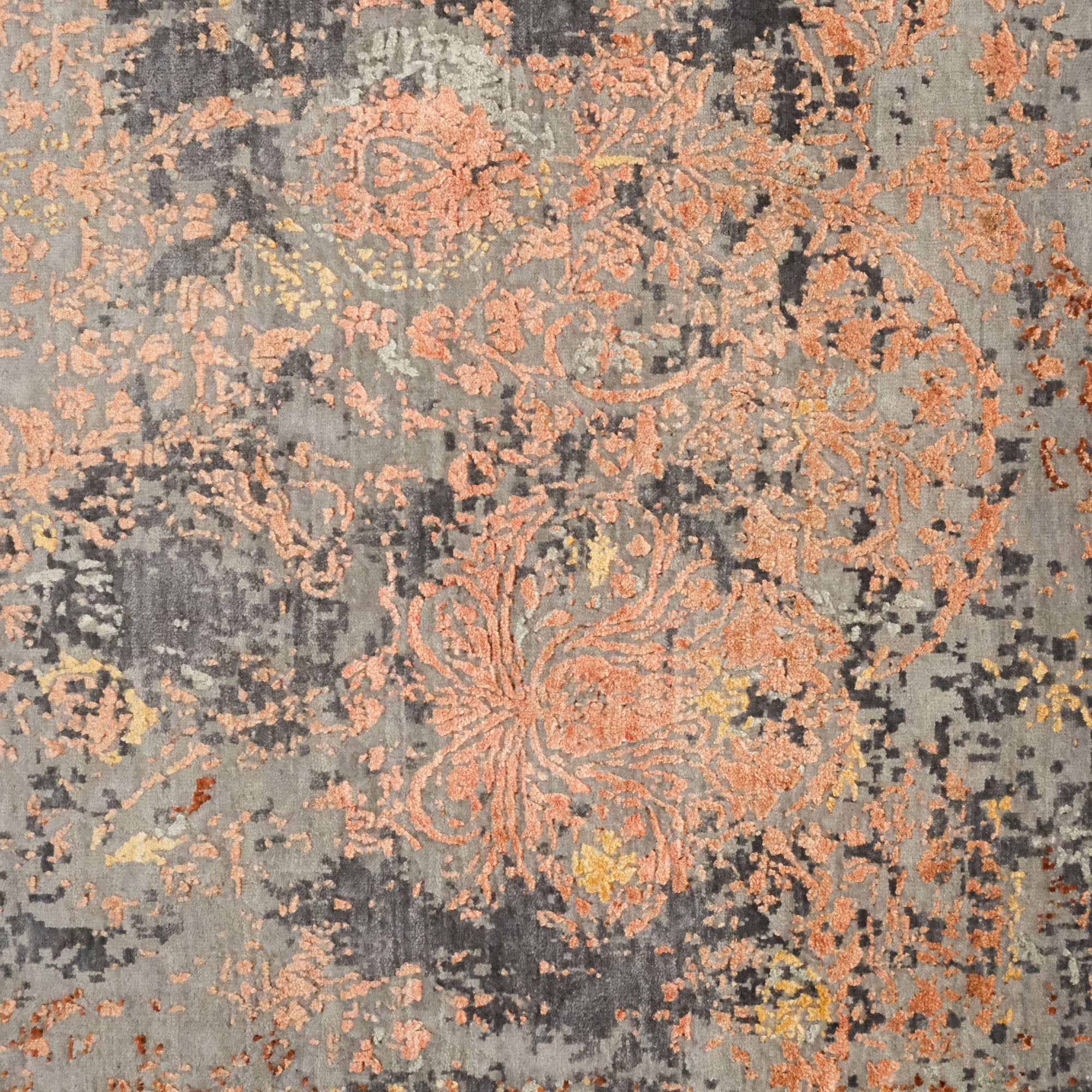 Hand Woven Vintage Copper Carpet