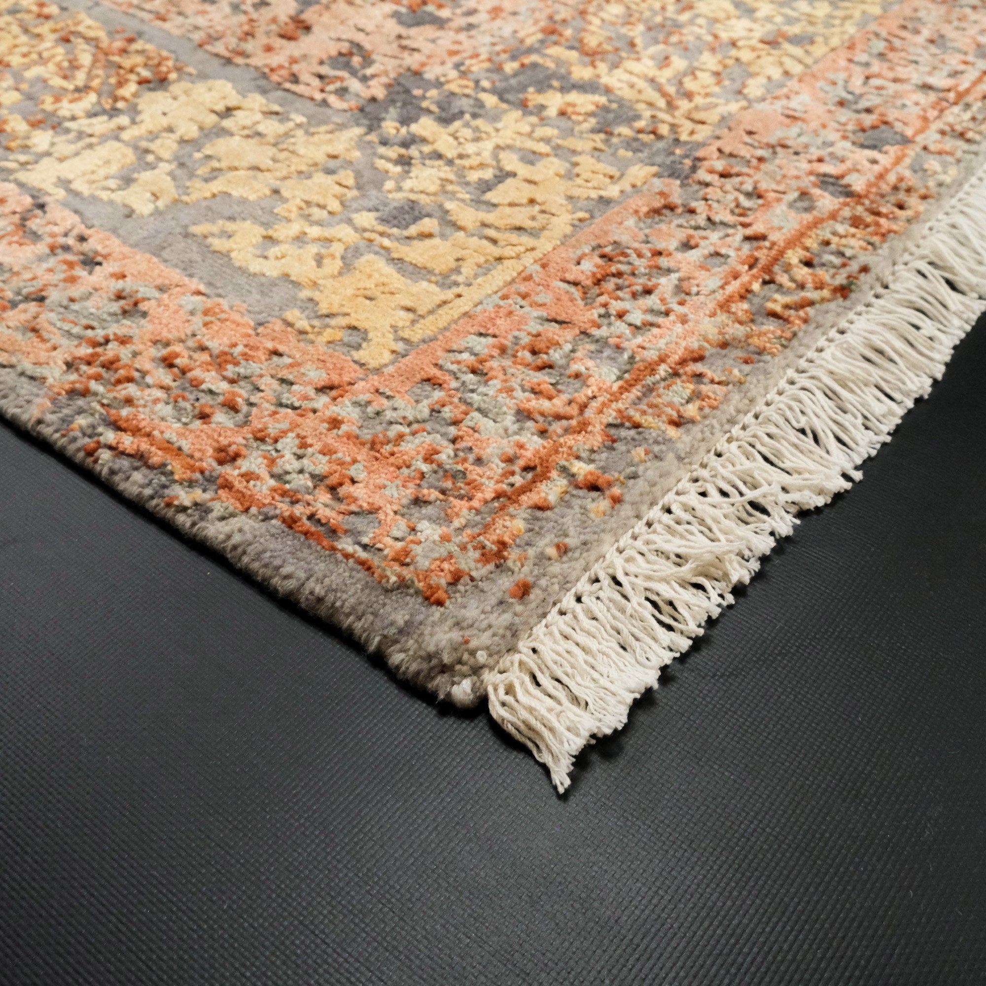 Hand Woven Vintage Copper Carpet