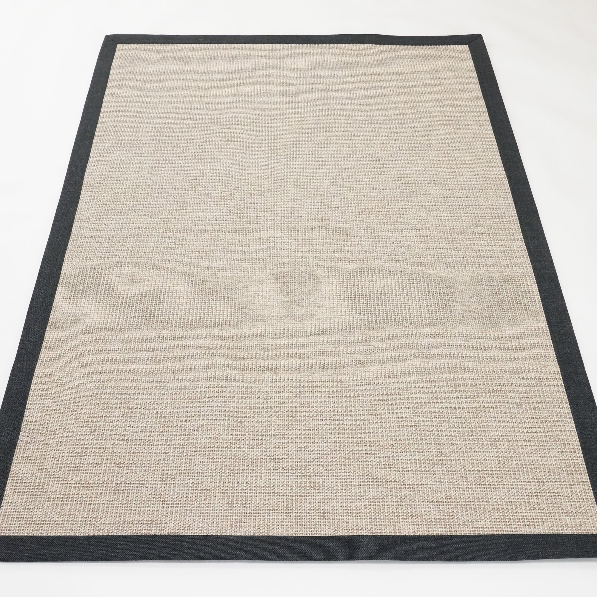 Sisal Serisi Makine Dokuma Sade Desenli Gri Halı