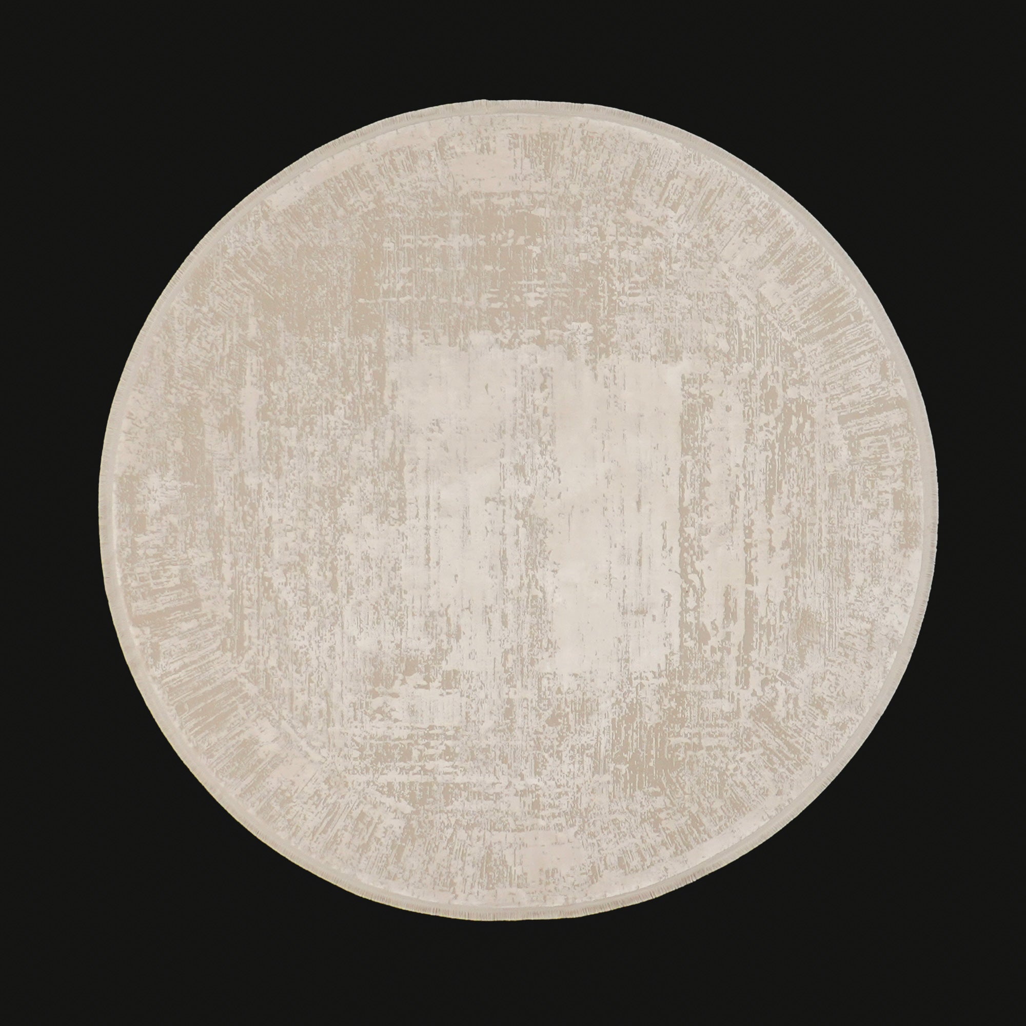 Marble Series Dense Viscose Modern Round Carpet