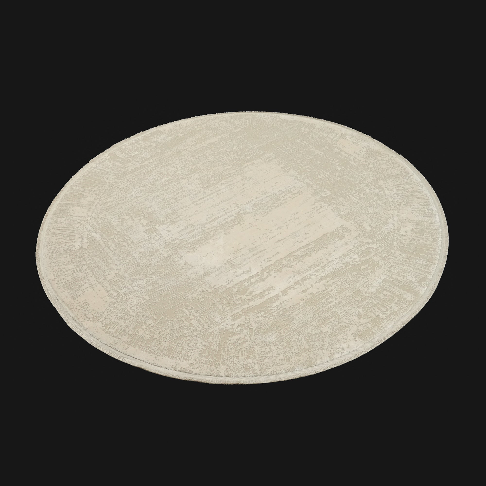 Marble Series Dense Viscose Modern Round Carpet