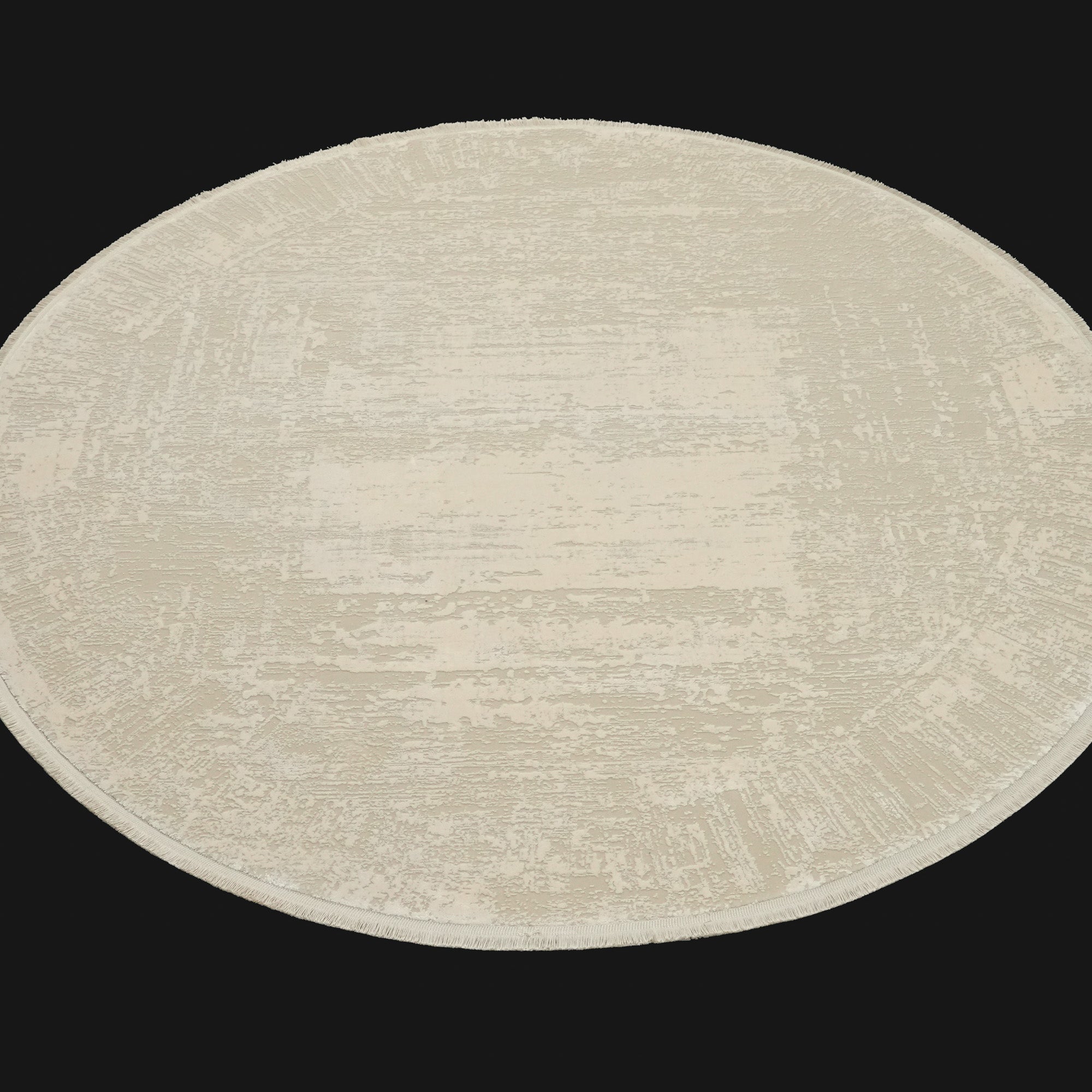 Marble Series Dense Viscose Modern Round Carpet