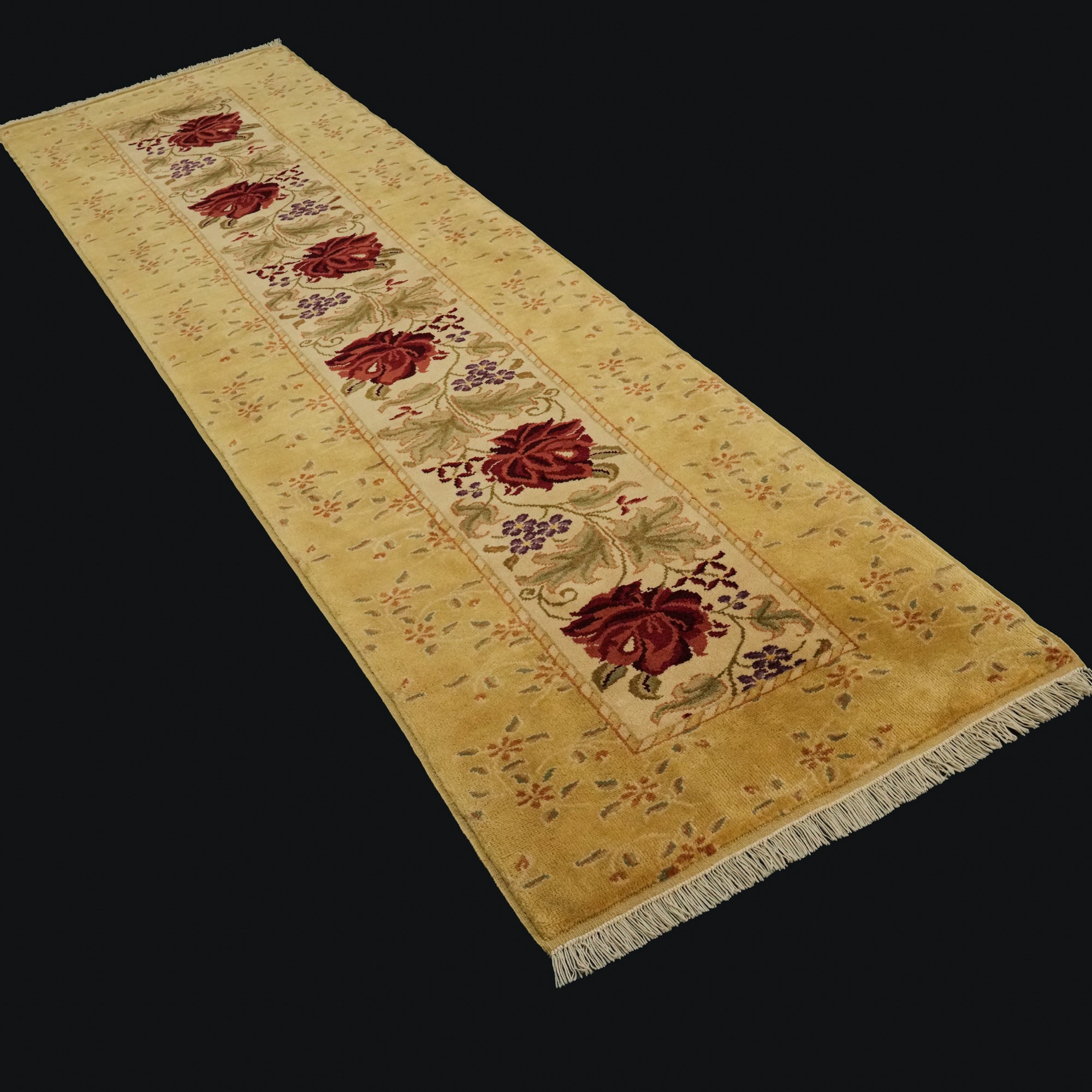 Mohair Serisi Çerçeve Desenli El Dokuma Halı