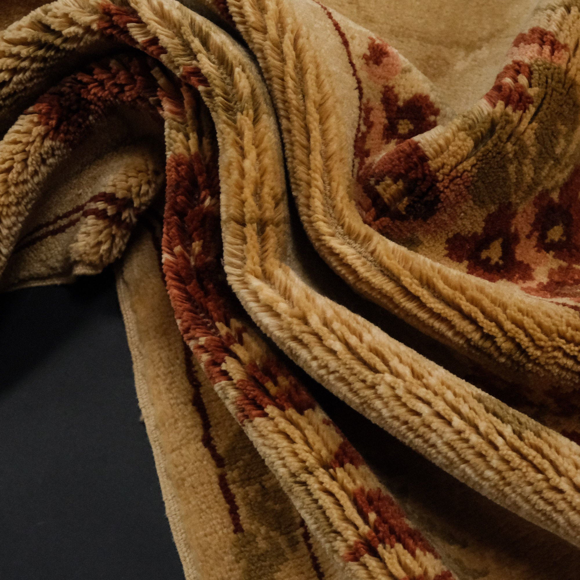 Mohair Series Handwoven Uşak Patterned Rug