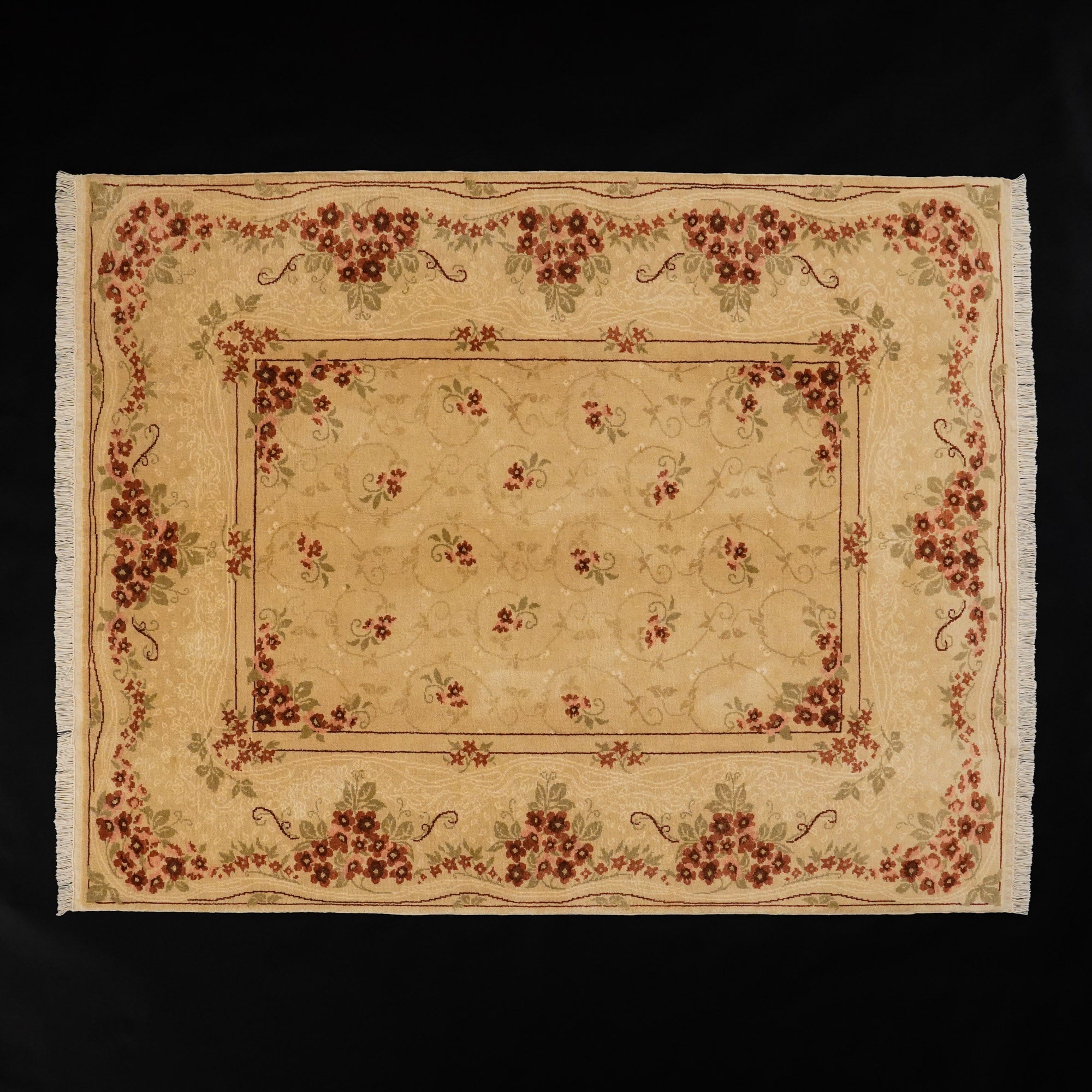 Mohair Series Handwoven Uşak Patterned Rug