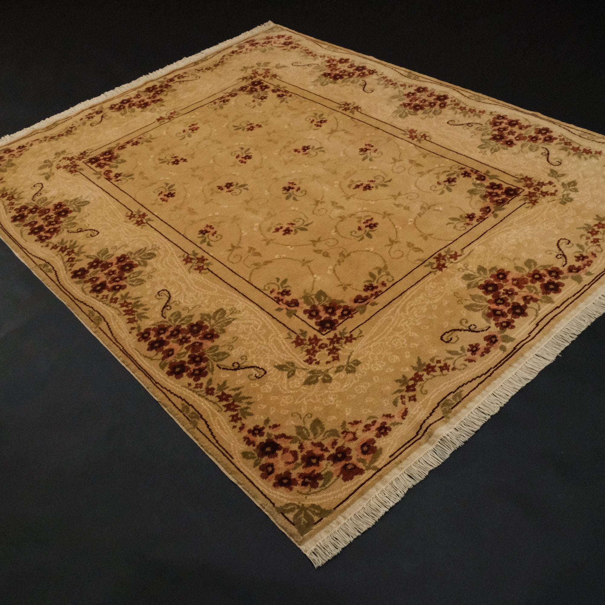 Mohair Series Handwoven Uşak Patterned Rug