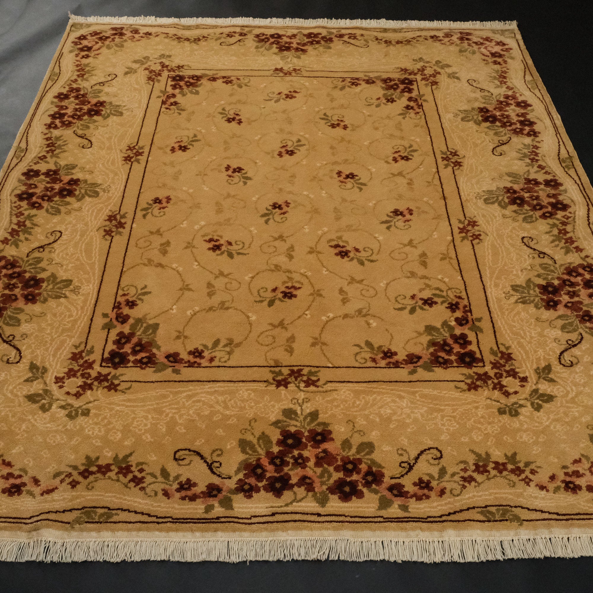 Mohair Series Handwoven Uşak Patterned Rug