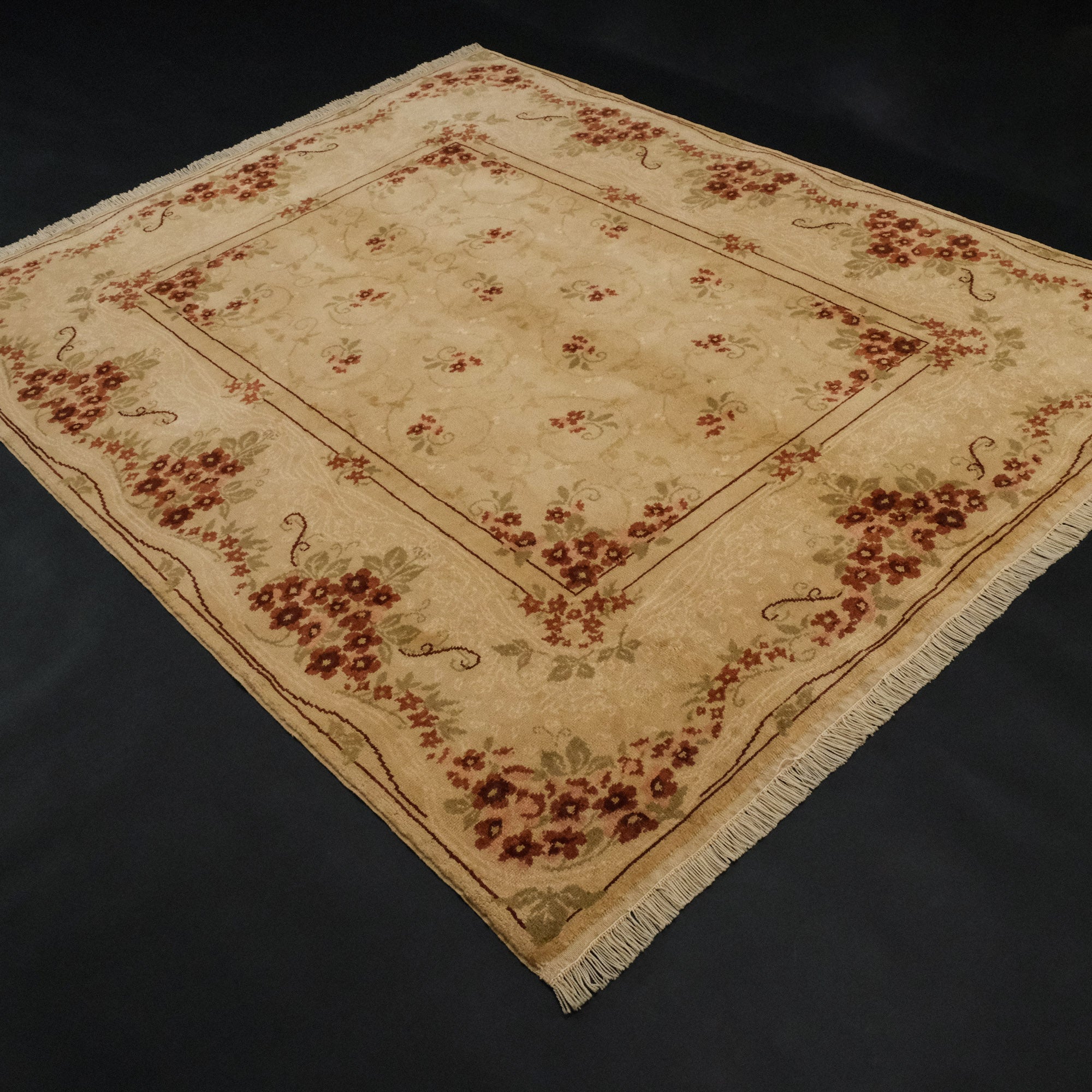 Mohair Series Handwoven Uşak Patterned Rug