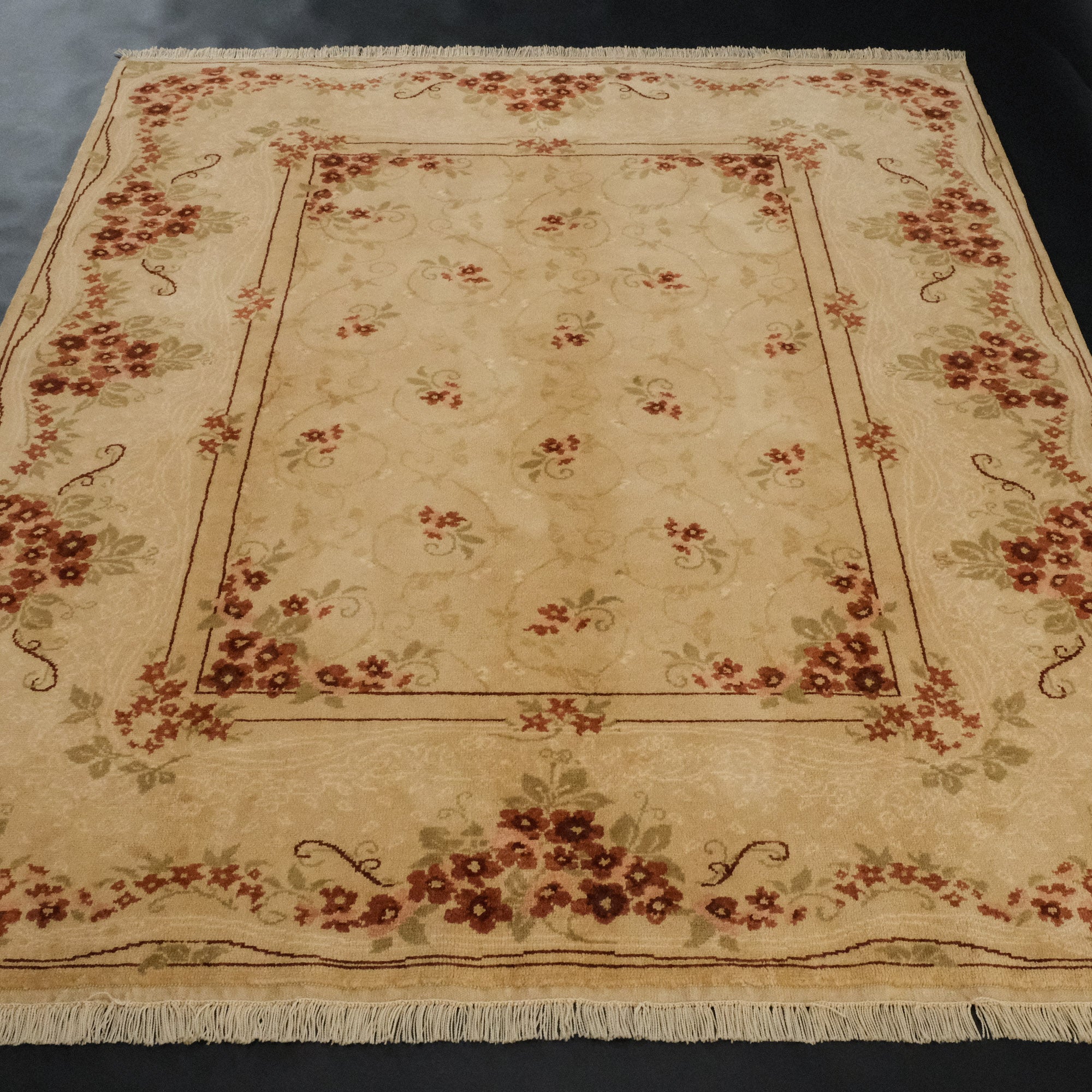 Mohair Serisi El Dokuma Uşak Desenli Halı