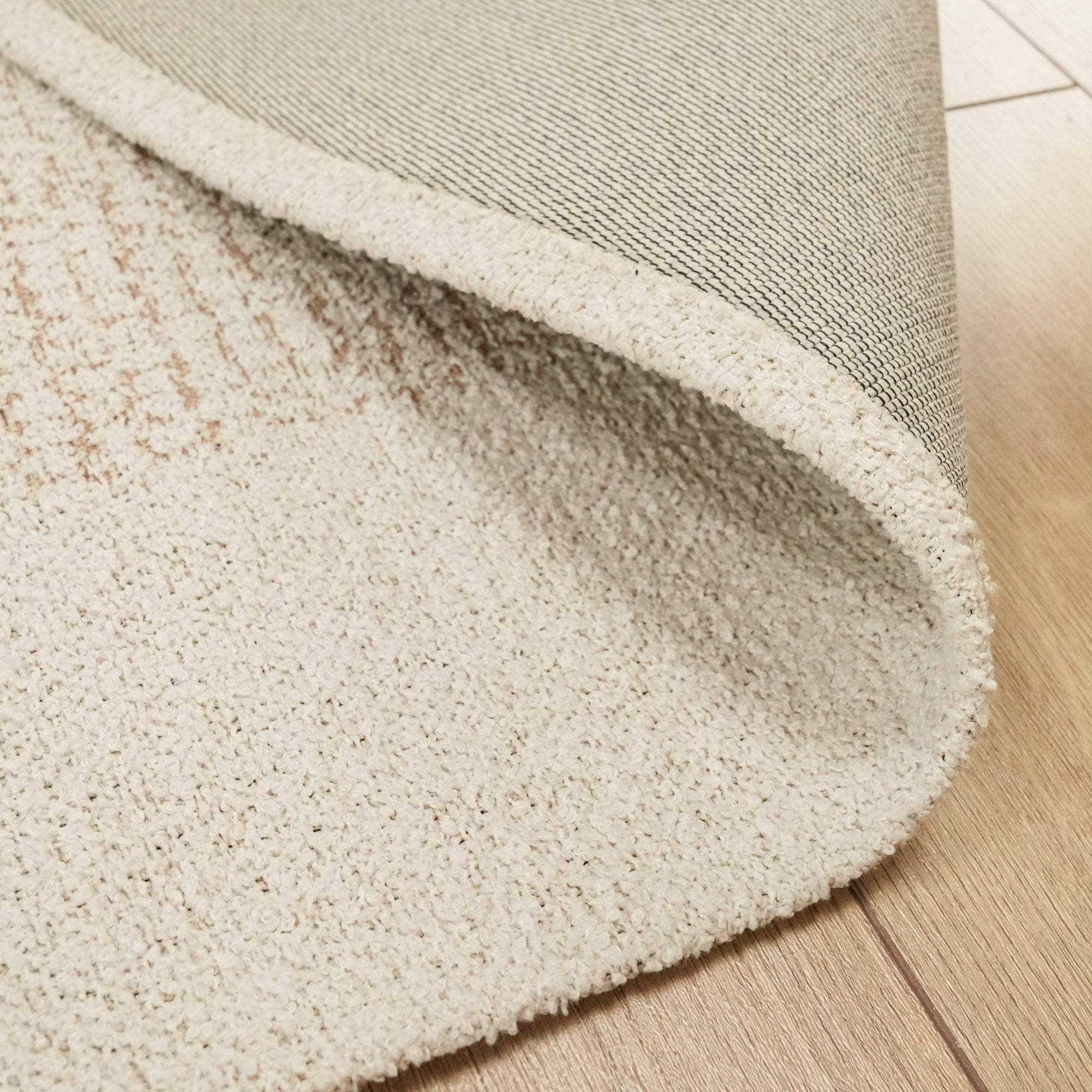 Nevada Series Plain Patterned Cream Carpet