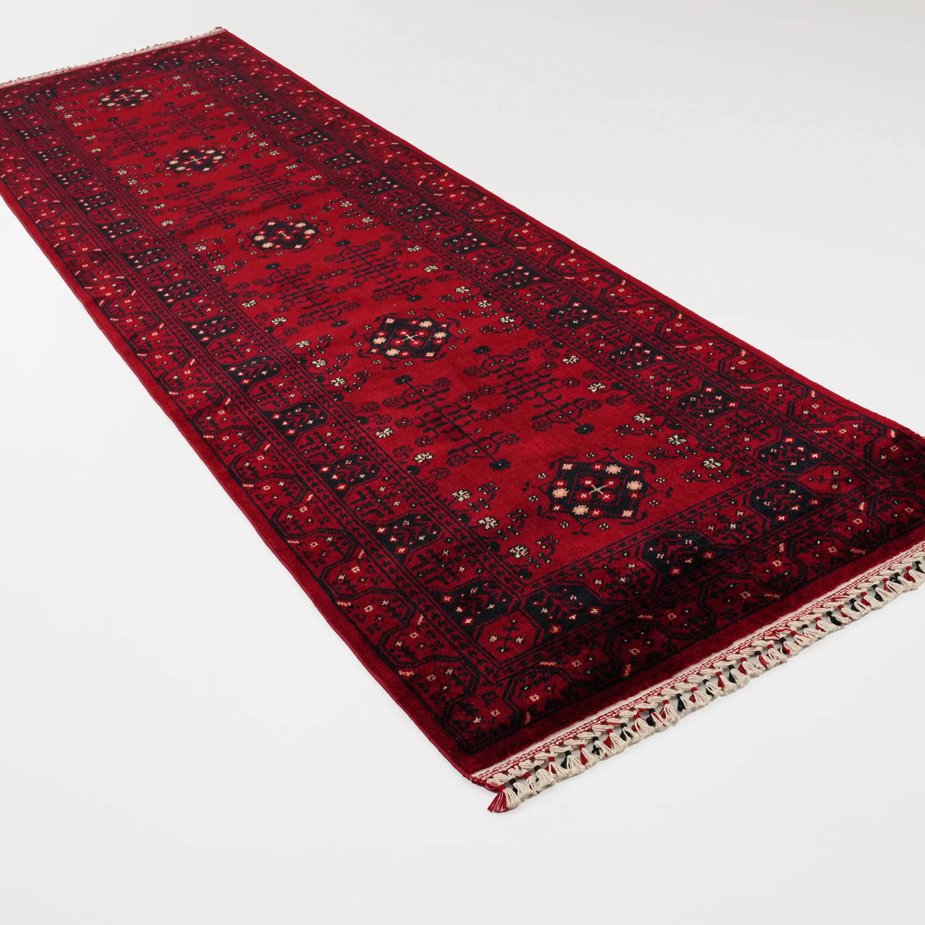 Nostalgia Afghan Design Machine Woven Carpet