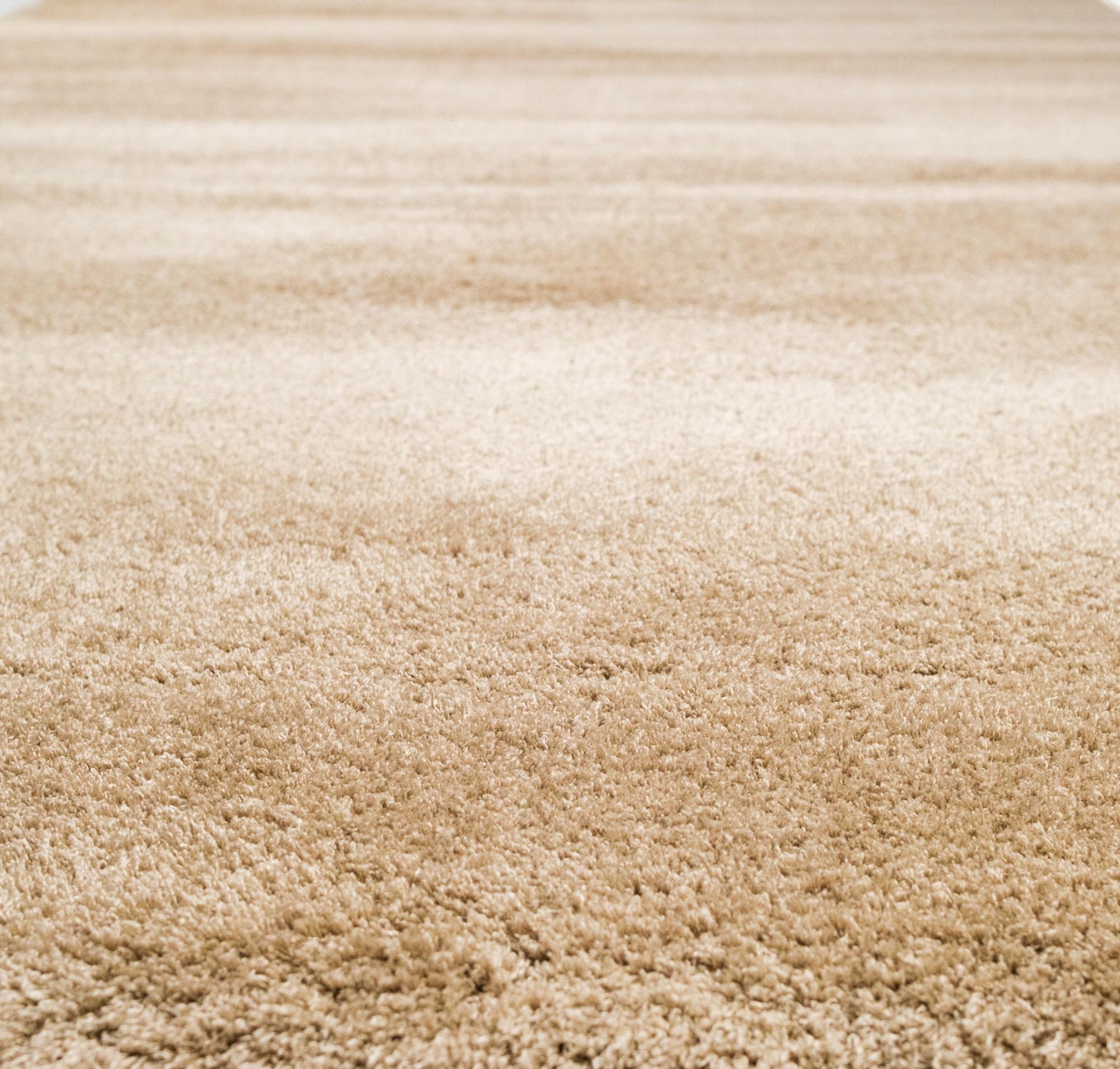 Nova Serisi Sade Desenli Bej Yuvarlak Halı