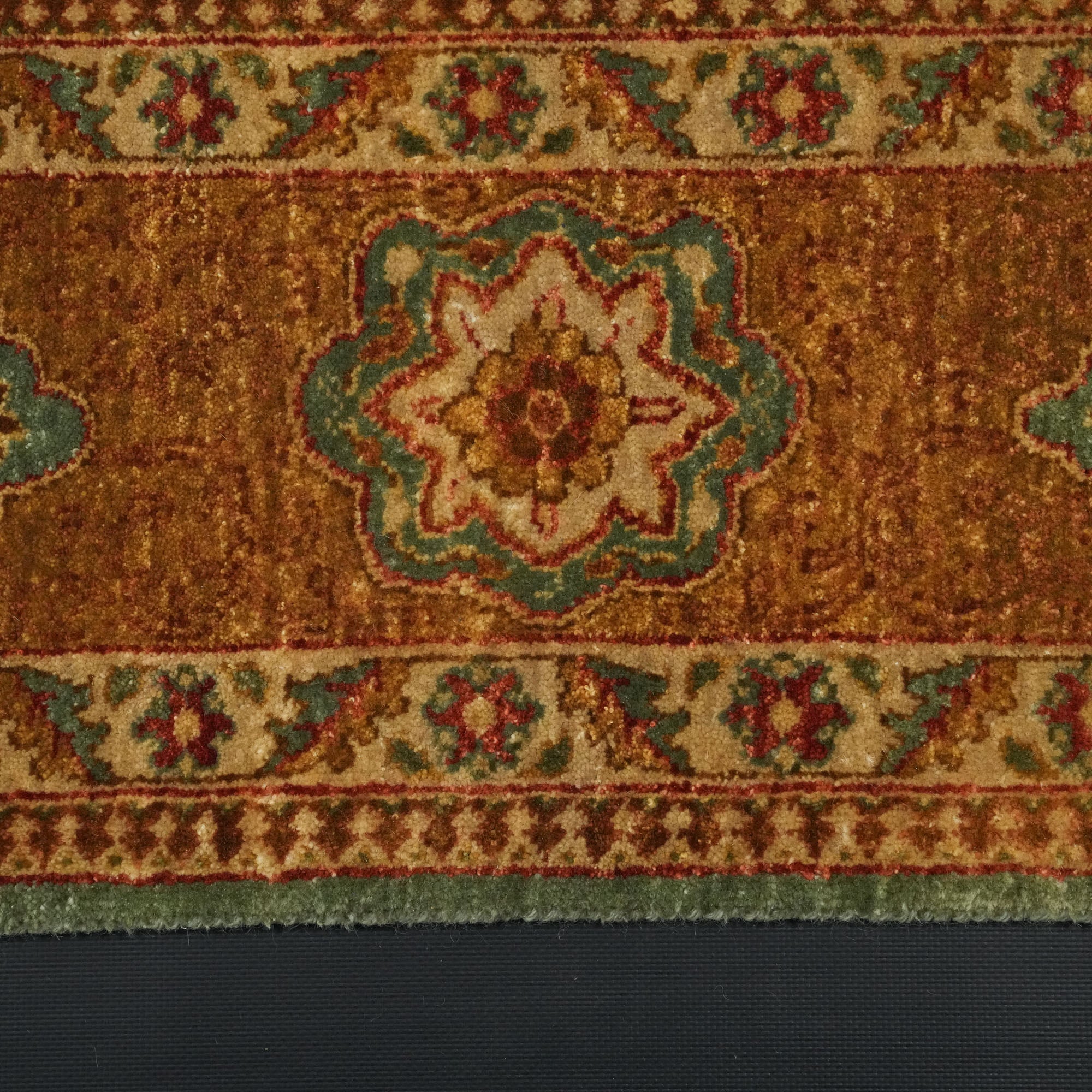 Obra Series Handwoven Anatolian Patterned Root Dyed Wool Rug