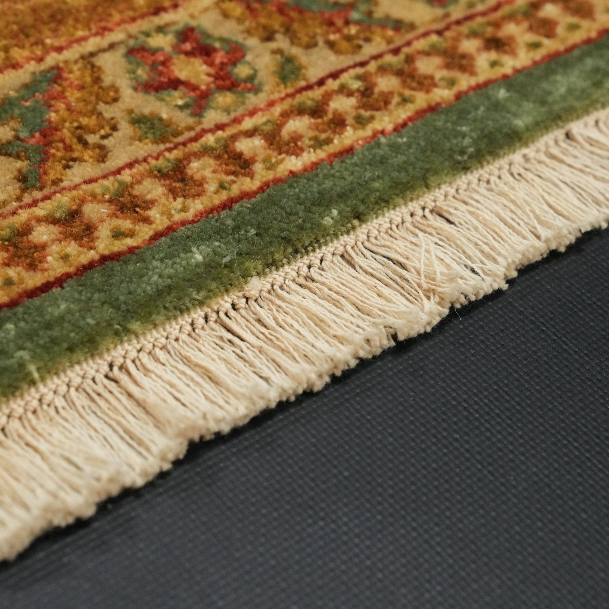 Obra Series Handwoven Anatolian Patterned Root Dyed Wool Rug