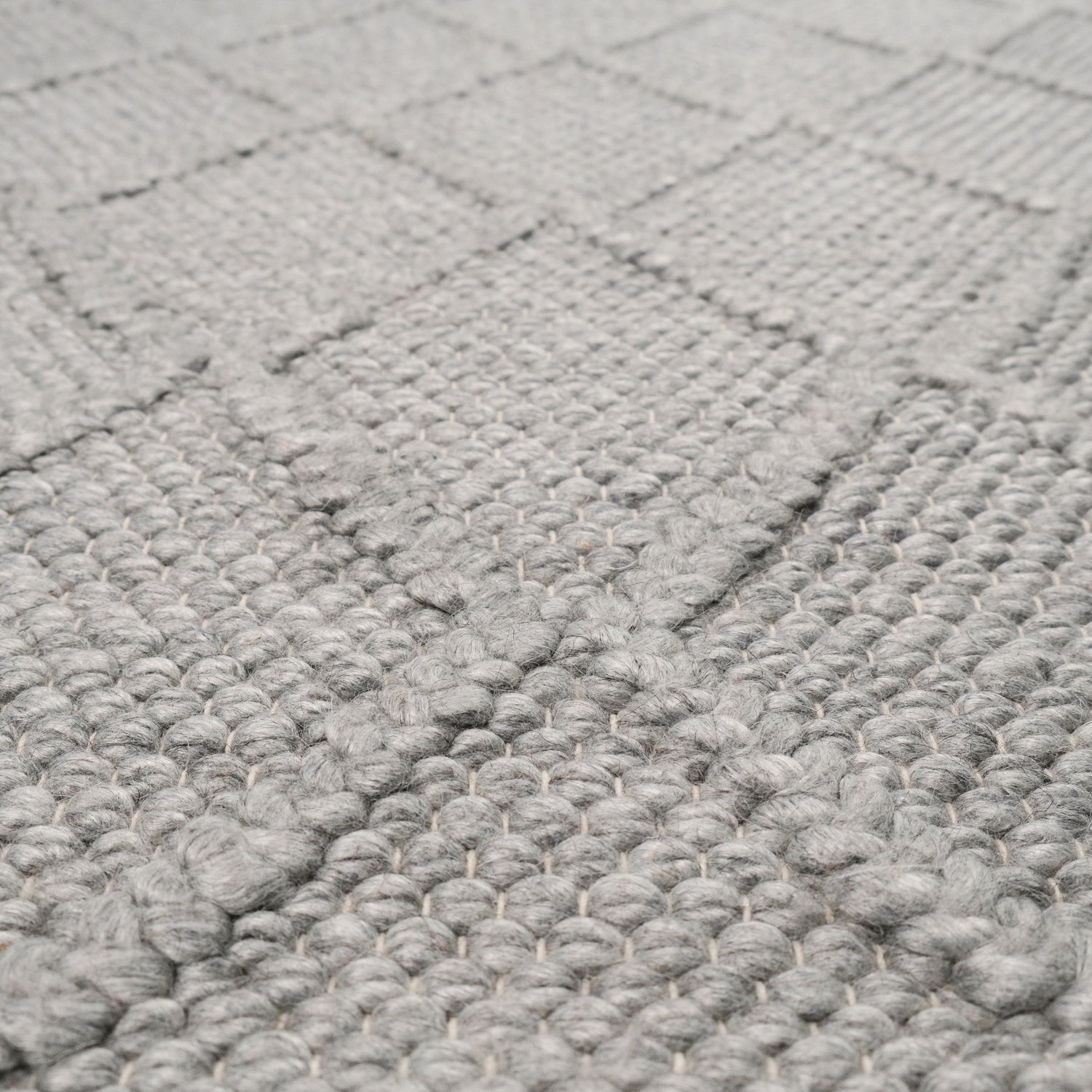 Jade Geometric Design Hand Woven Carpet