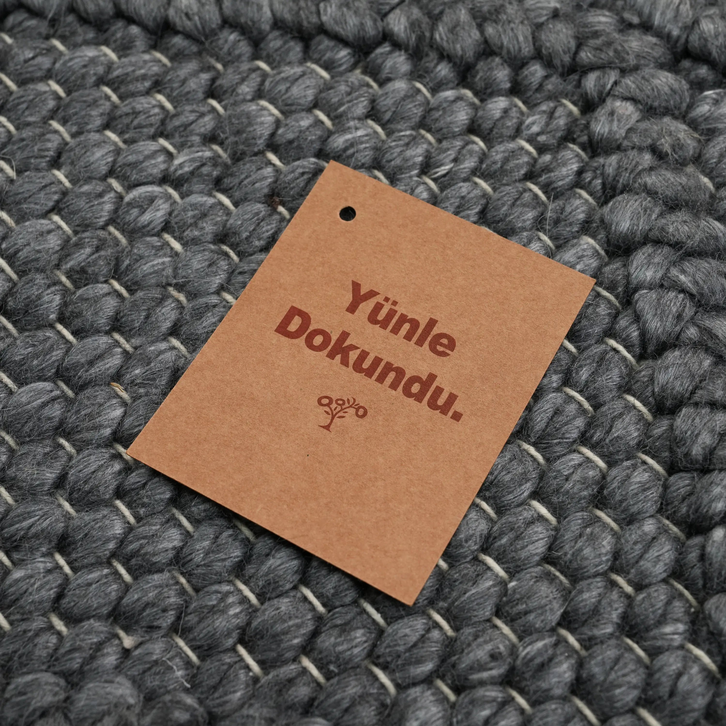 Jade Geometric Design Hand Woven Carpet