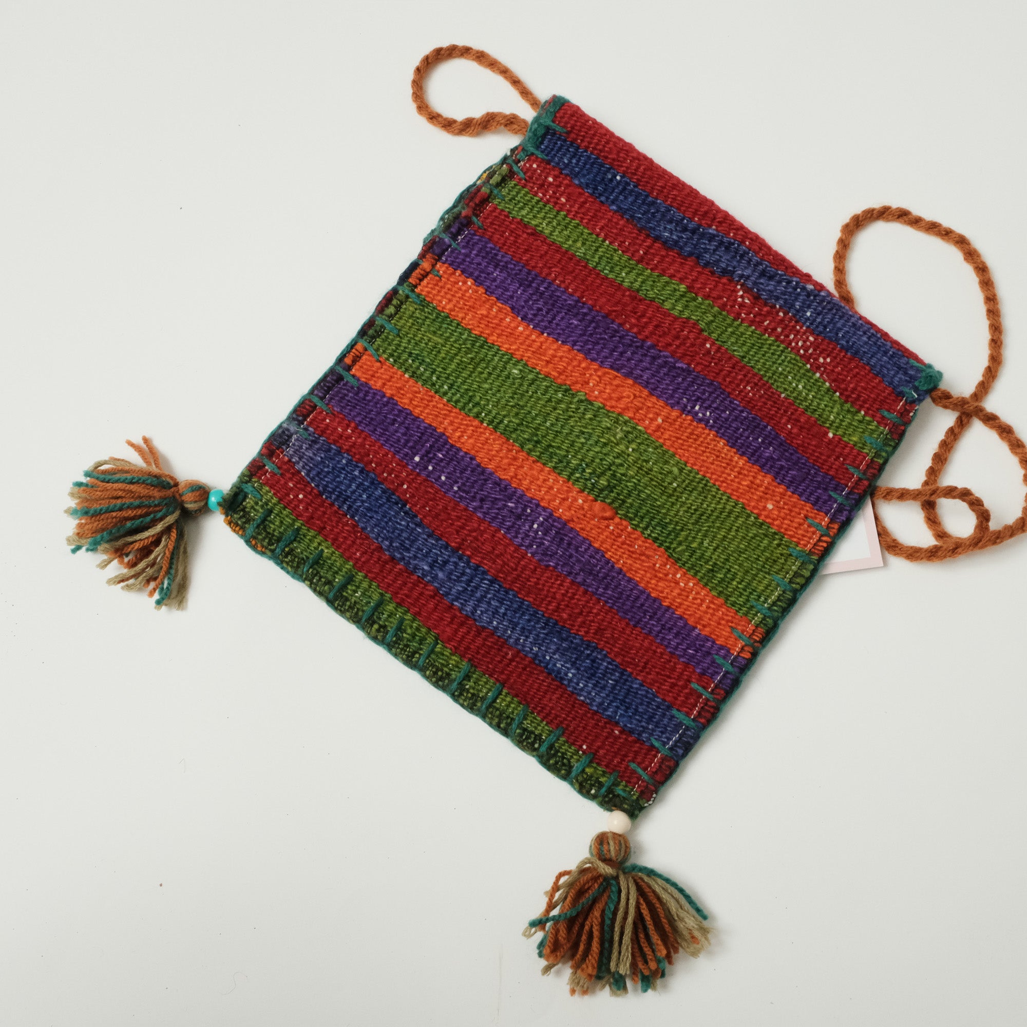 Anadolu Desenli El Dokuma Otantik Kilim Çanta