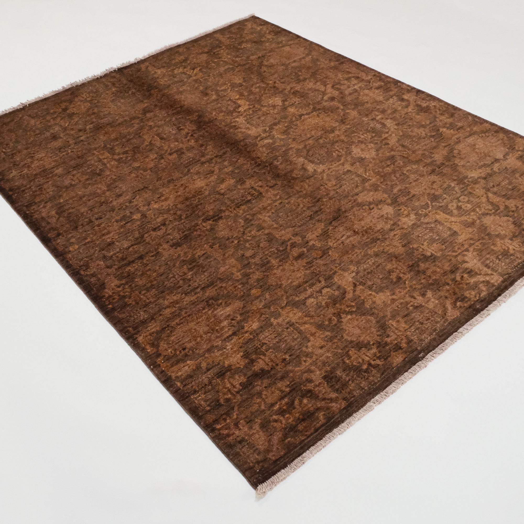 Retro Series Vintage Design Hand Woven Carpet